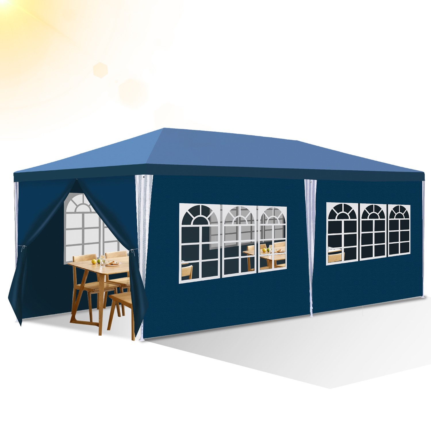 Clanmacy Pavillon Pavillon Garden Pavillon Wasserdicht günstig online kaufen