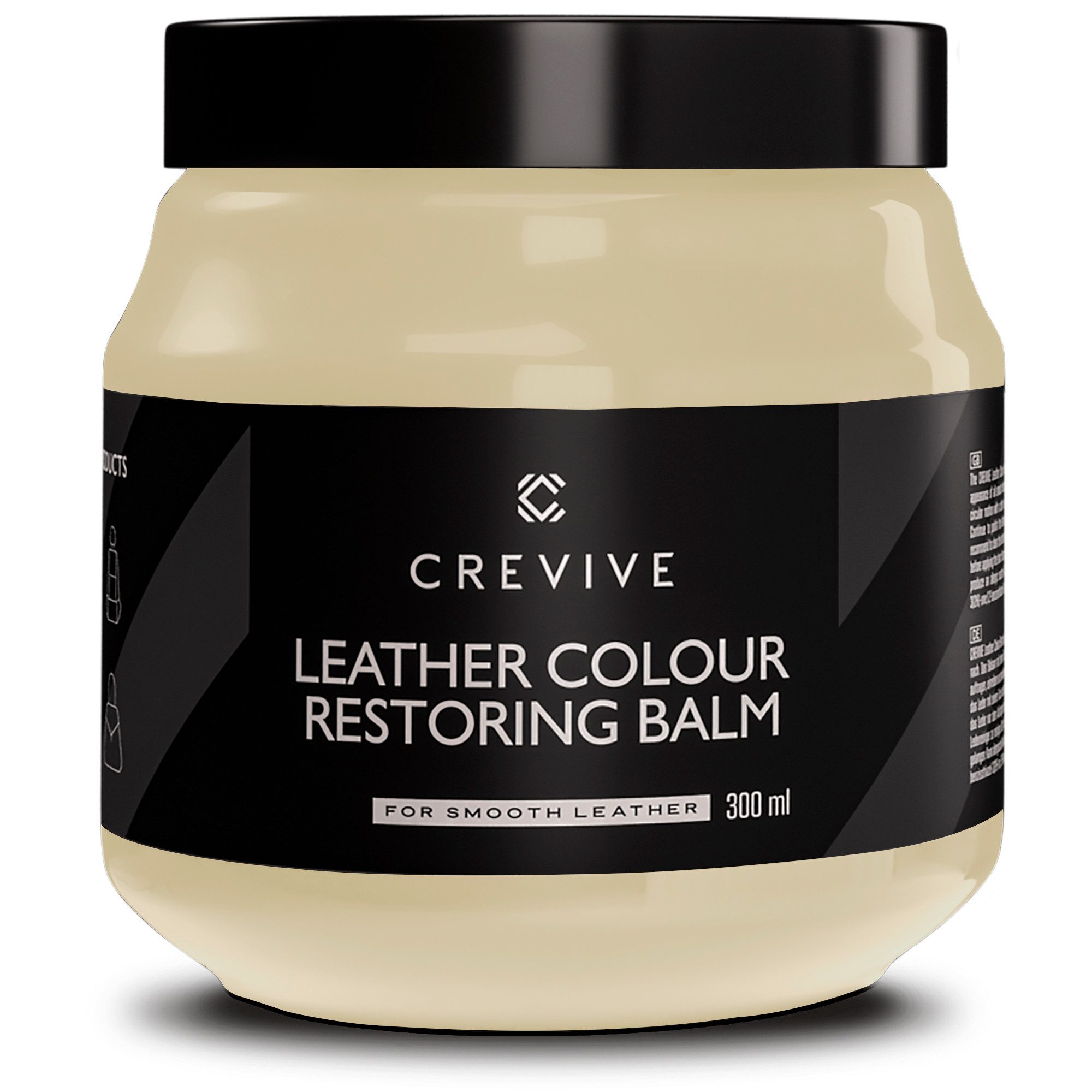 CREVIVE Lederpflege (1 St., Lederreparatur, sehr ergiebig), 300 ml Leder Reparatur, Lederreparatur Auto, Sofa, Couch