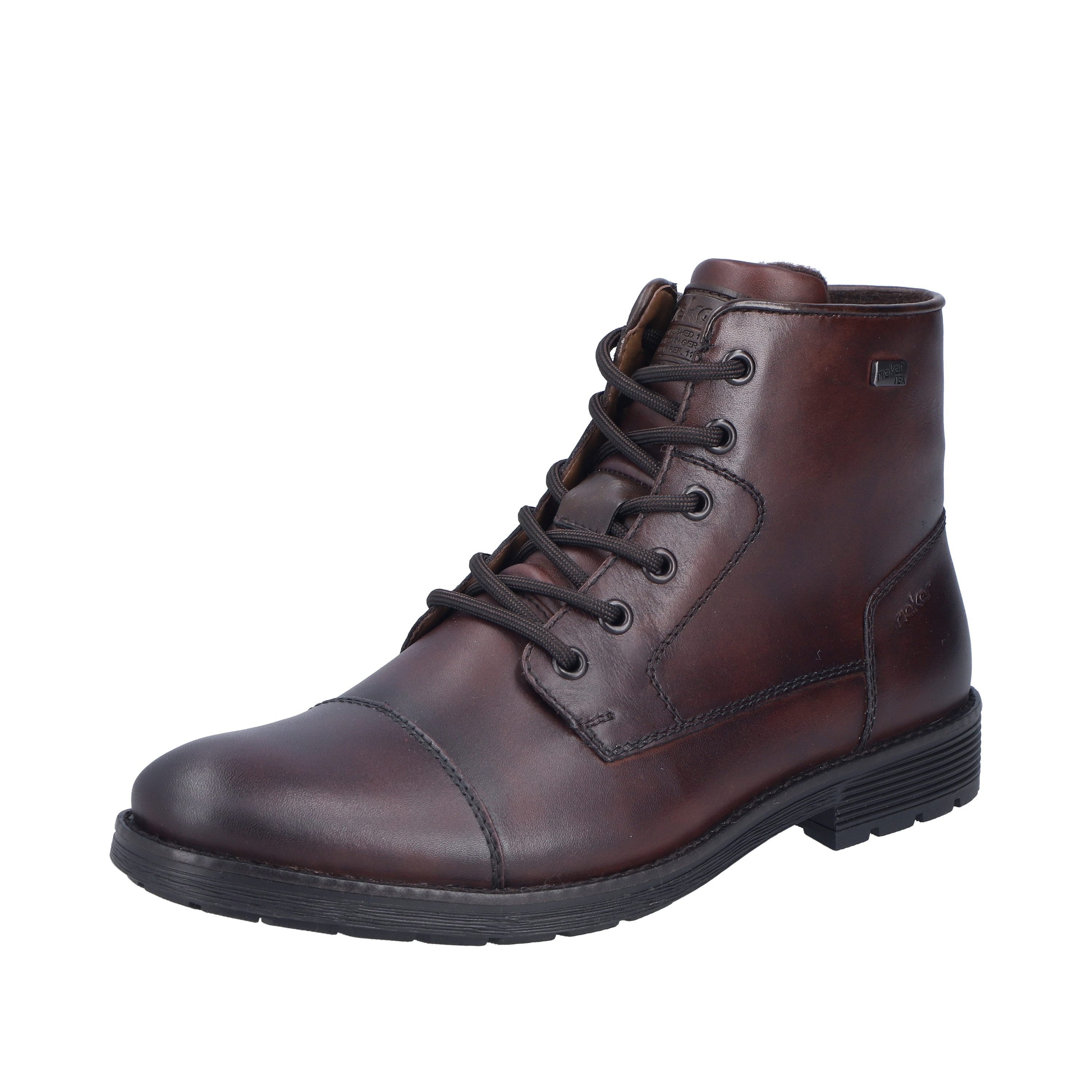 Rieker Schnürstiefelette Schnürboots mit RiekerTEX-Ausstattung und Innenreißverschluss