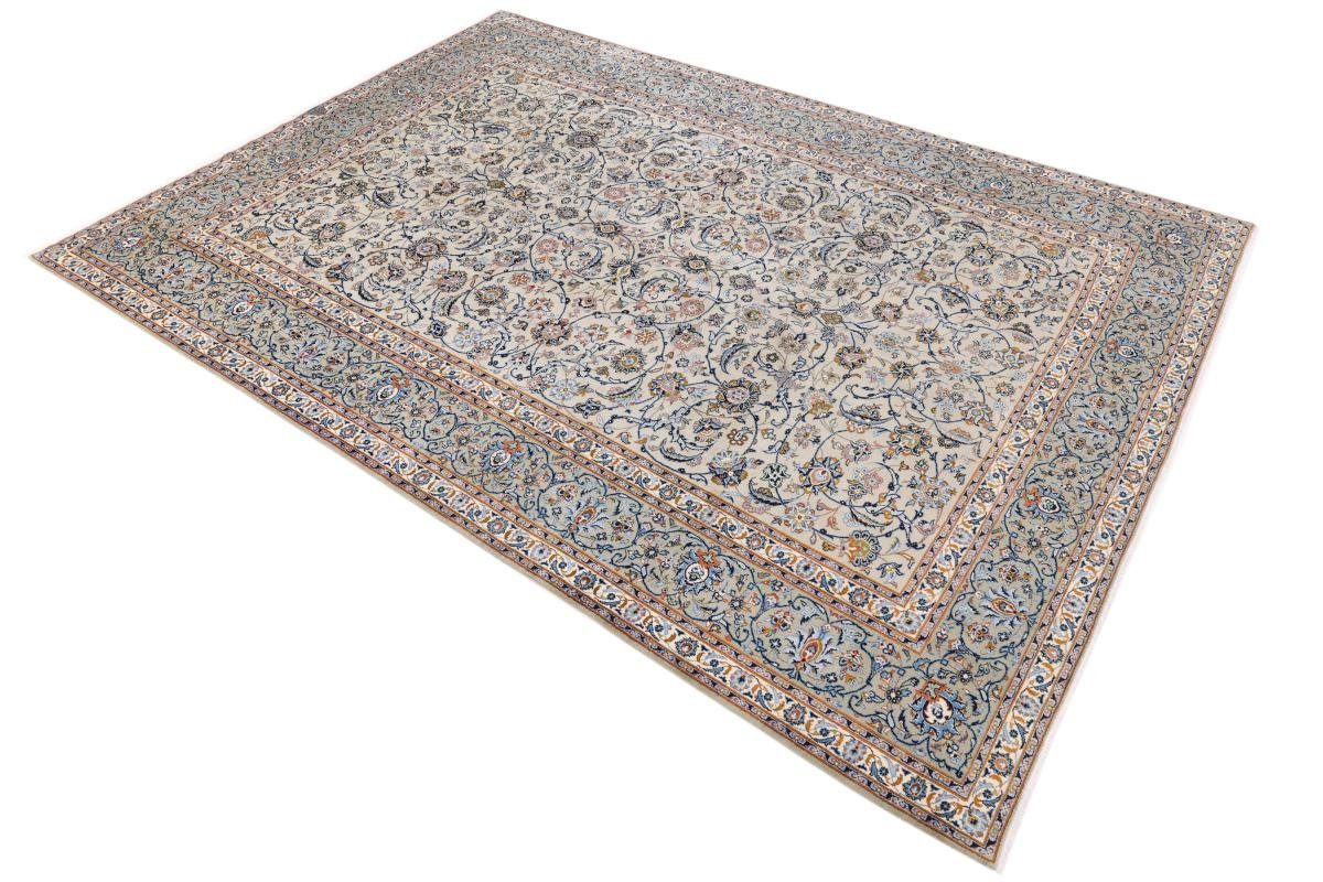 Orientteppich Keshan 273x387 rechteckig, Handgeknüpfter Höhe: 12 mm Orientteppich Perserteppich, Nain Trading, 