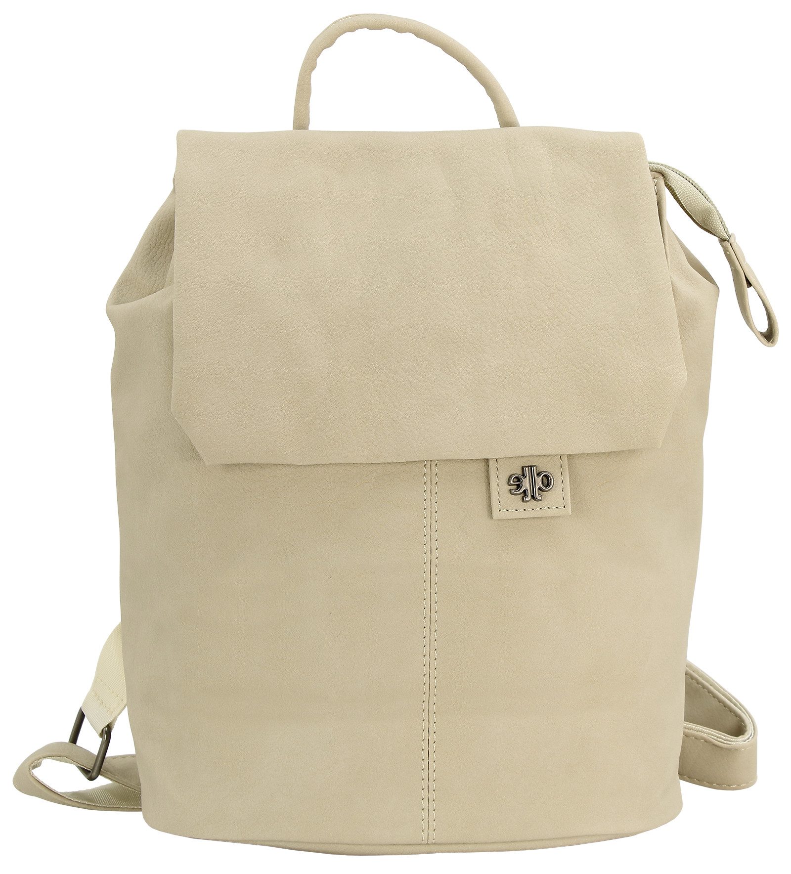 J JONES JENNIFER JONES Daypack Kleiner Damen Cityrucksack Modischer Freizeit-Rucksack gepolstert, mit Tabletfach