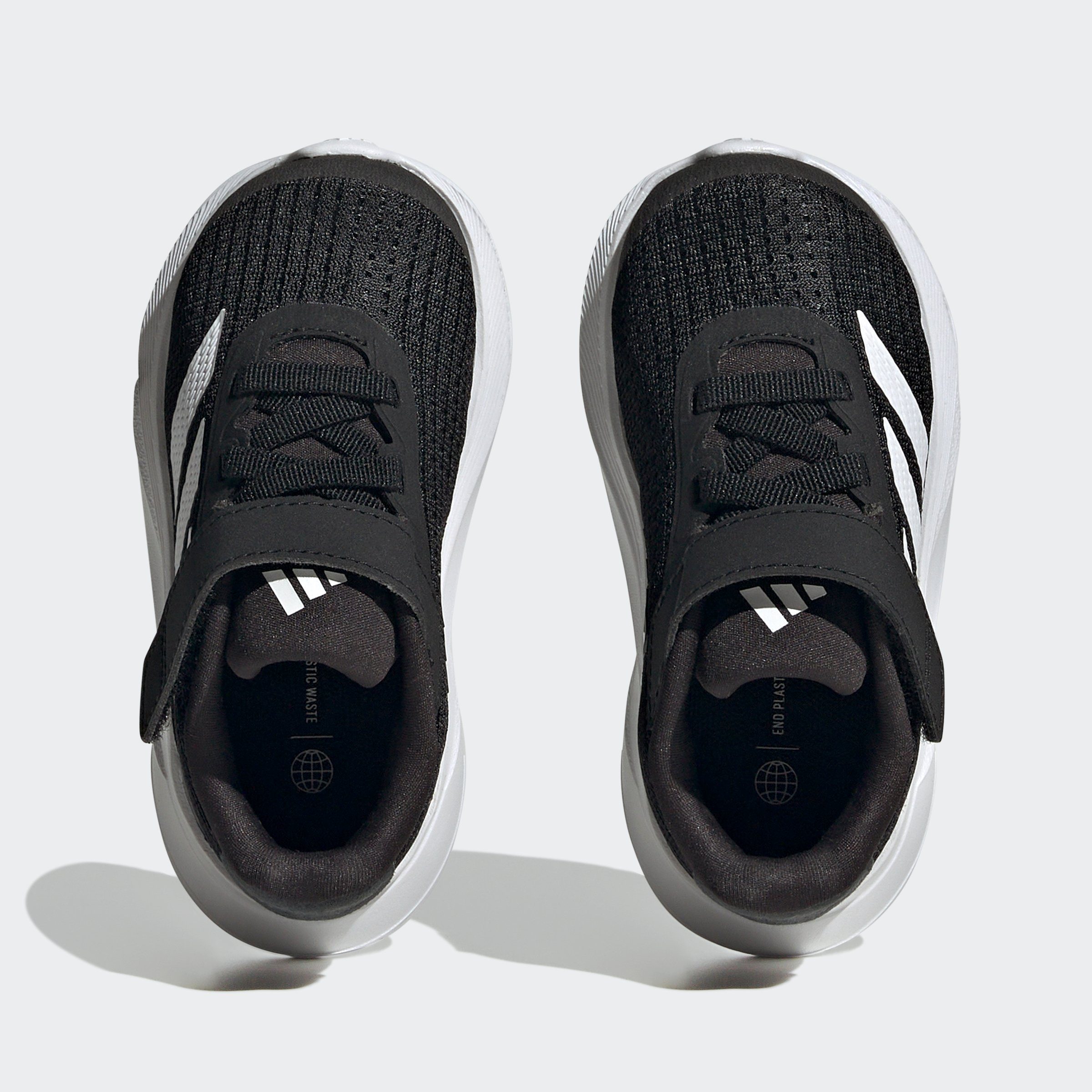 Black adidas KIDS Sneaker Carbon Sportswear / White Core SL Cloud DURAMO /
