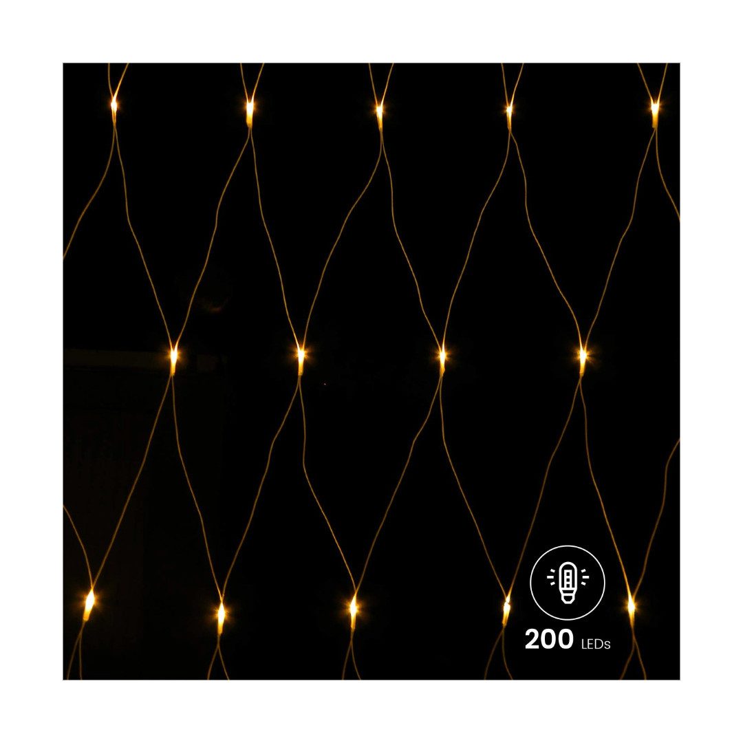Gartenpirat LED-Lichternetz mit Kabel LED-Beleuchtung Lichterkette günstig online kaufen