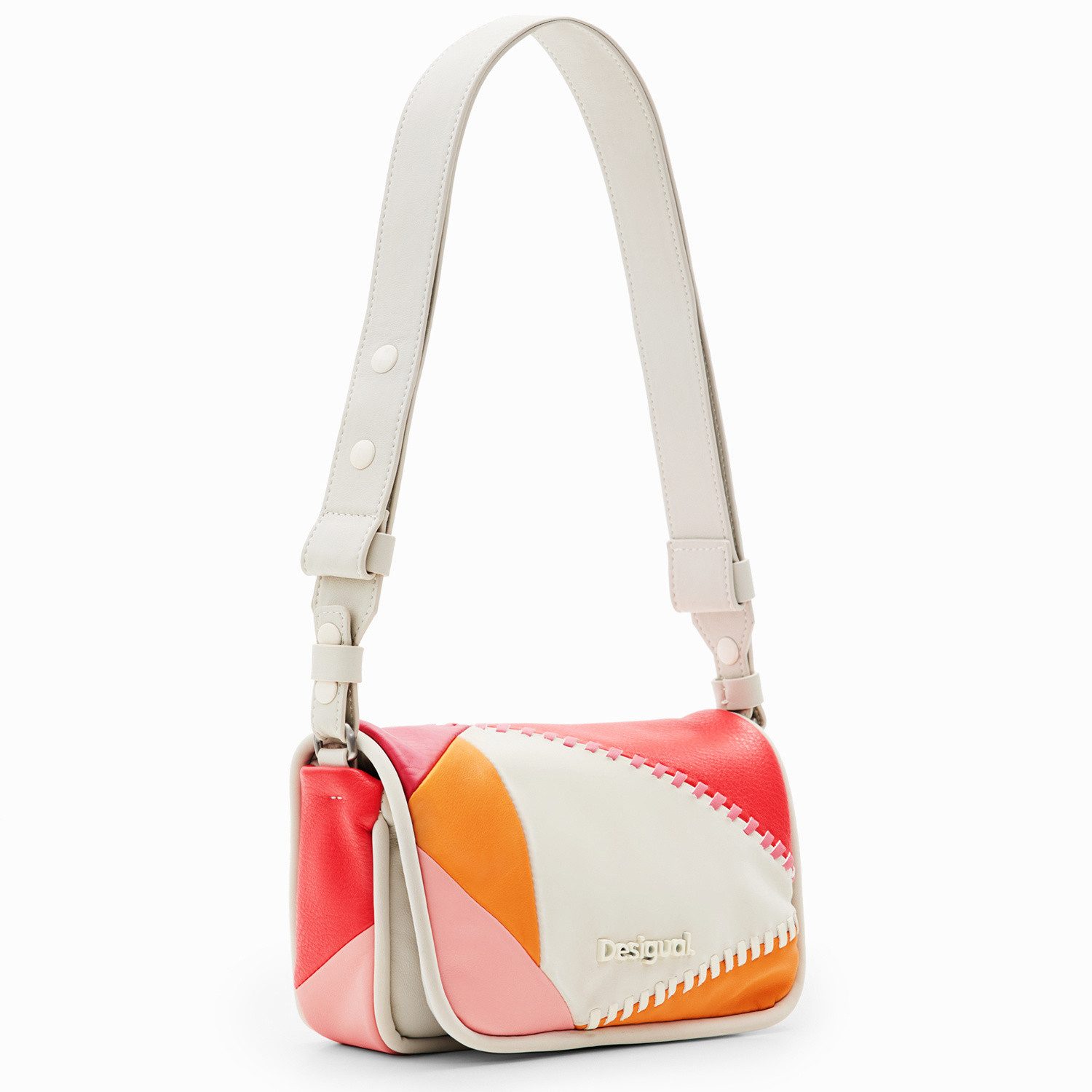 Umhängetasche Desigual Damen Schultertasche Mundi Gales tutti fruti