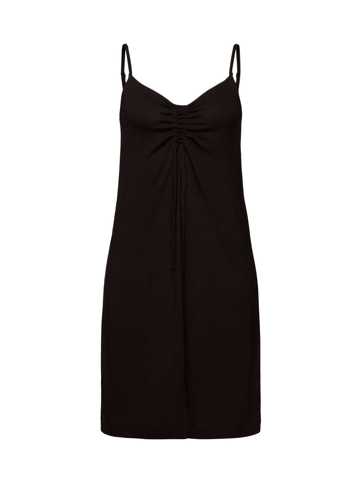 edc by Esprit Minikleid Gemustertes Jersey-Kleid BLACK