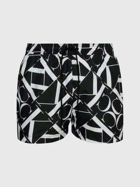 Calvin Klein Swimwear Badeshorts SHORT DRAWSTRING-PRINT mit Allover-Muster