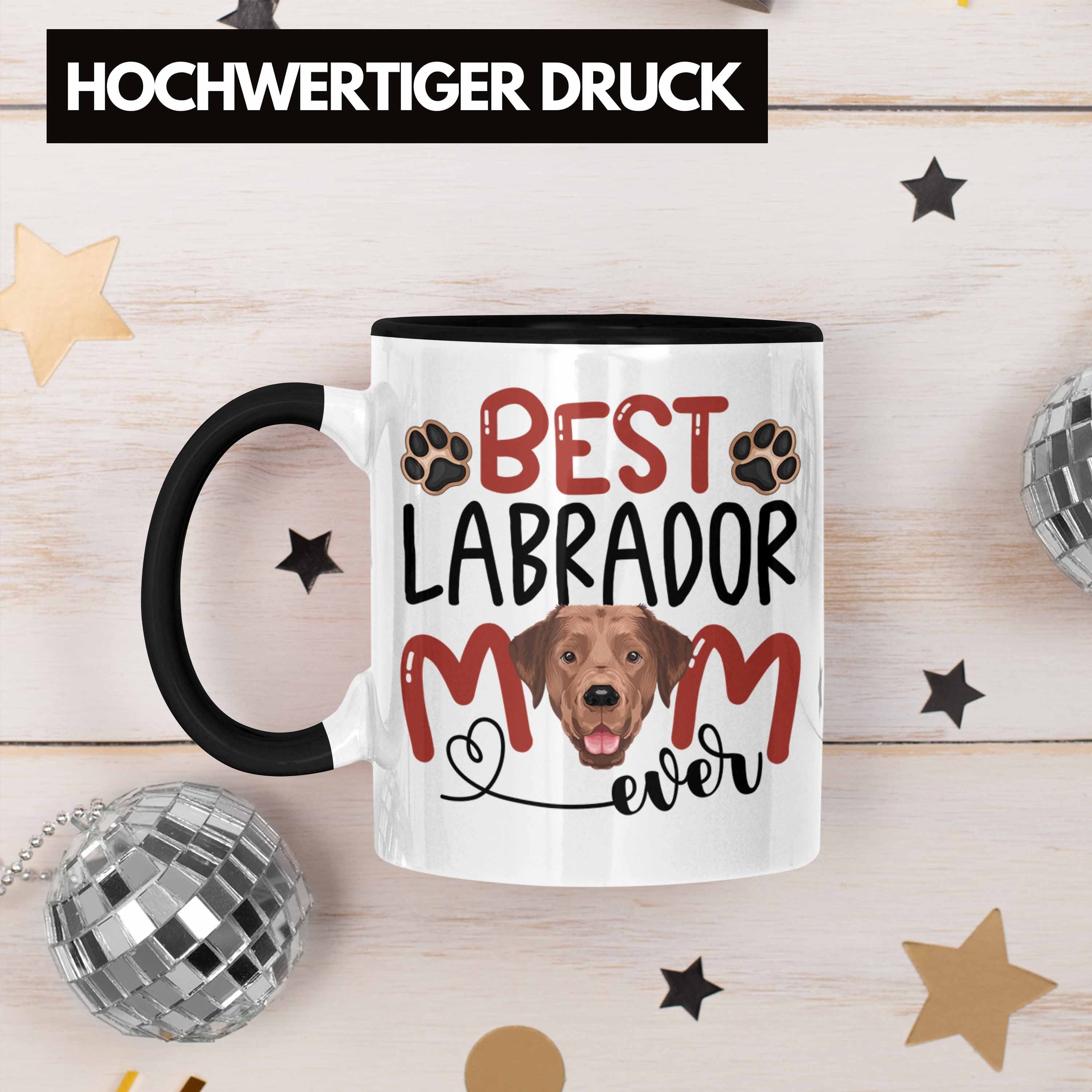 Spruch Schwarz Trendation Geschenkidee Labrador Mom Tasse Lustiger Be Tasse Geschenk Besitzerin