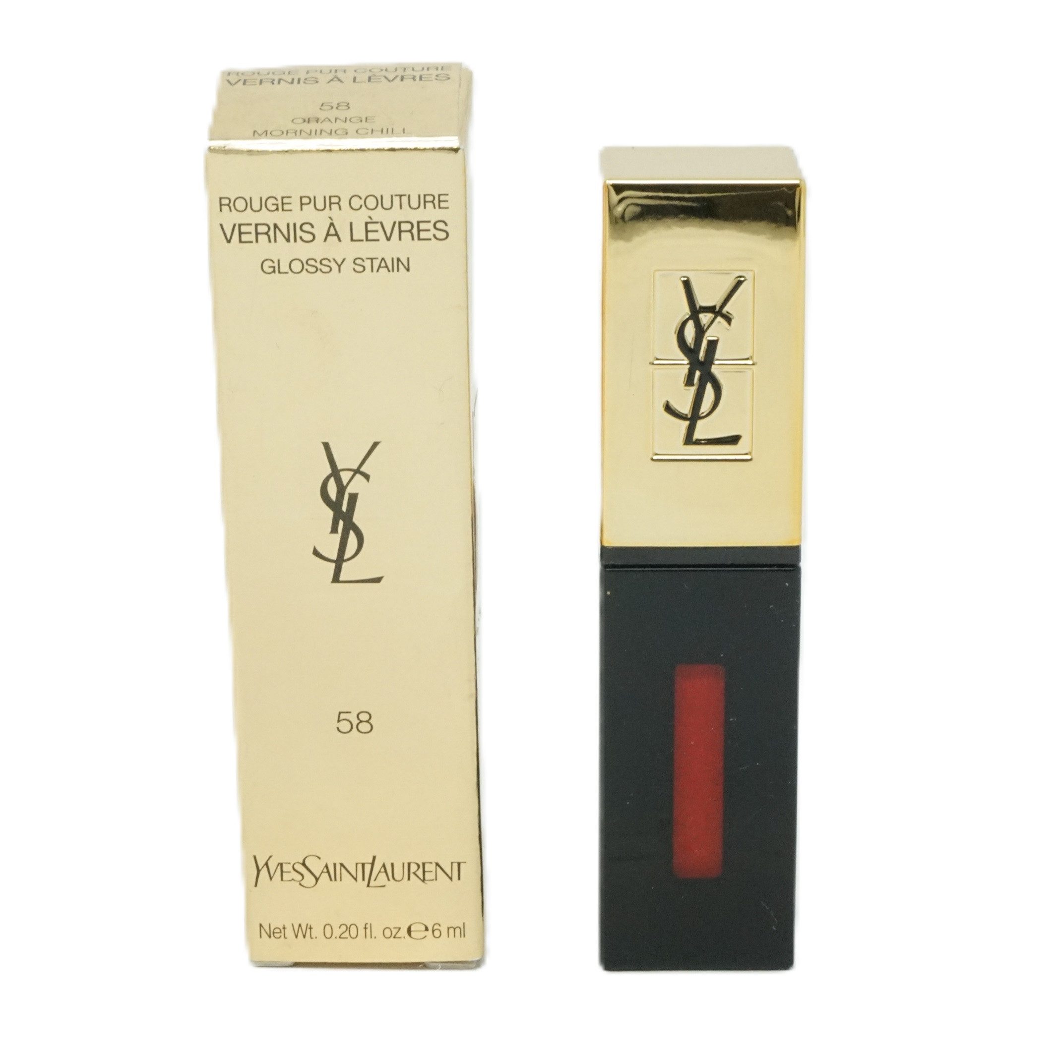 YVES SAINT LAURENT Lipgloss Yves Saint Laurent Rouge Lipgloss 6ml Orange Morning Chill 58
