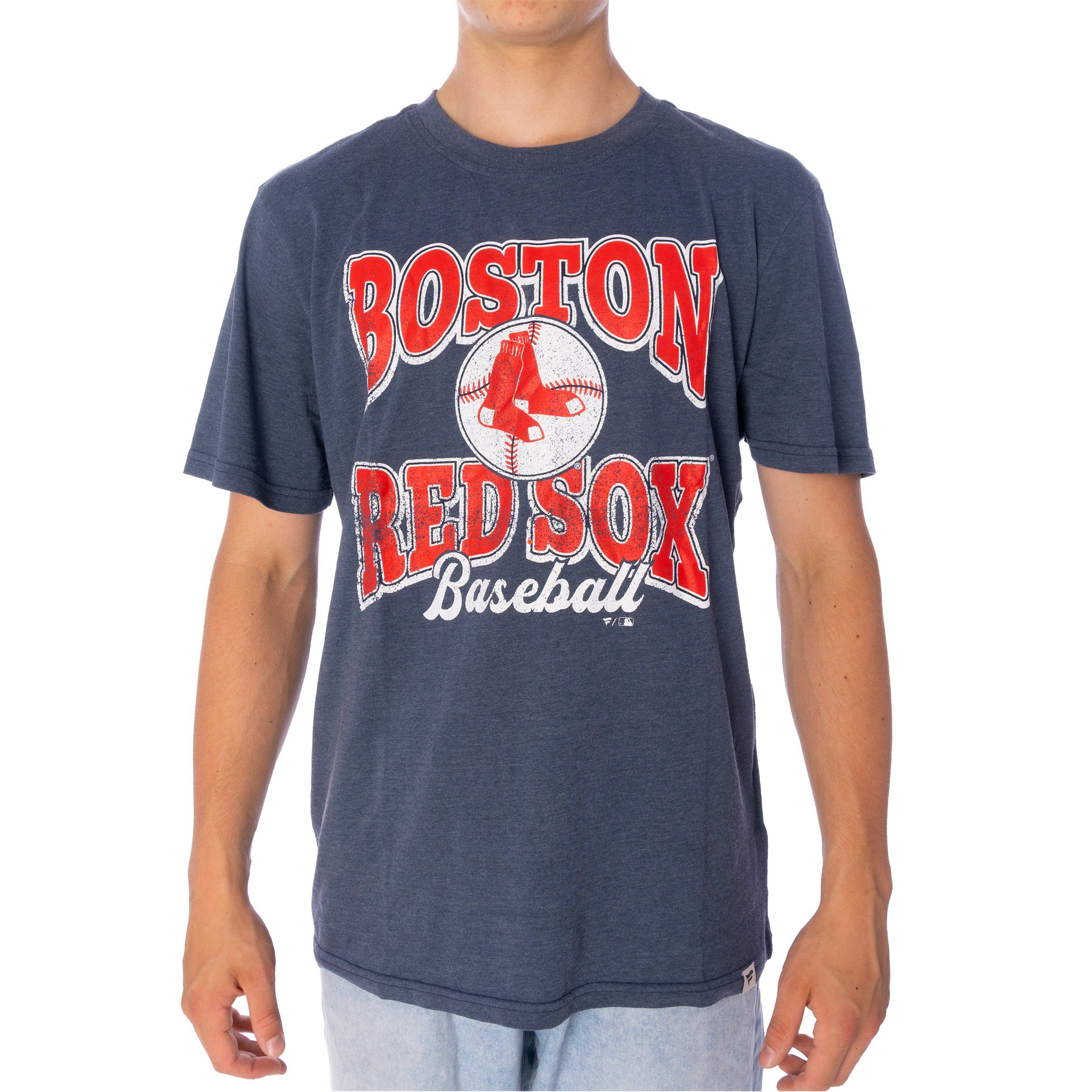 Fanatics T-Shirt T-Shirt MLB Boston Red Sox, G XXL, F washed blue
