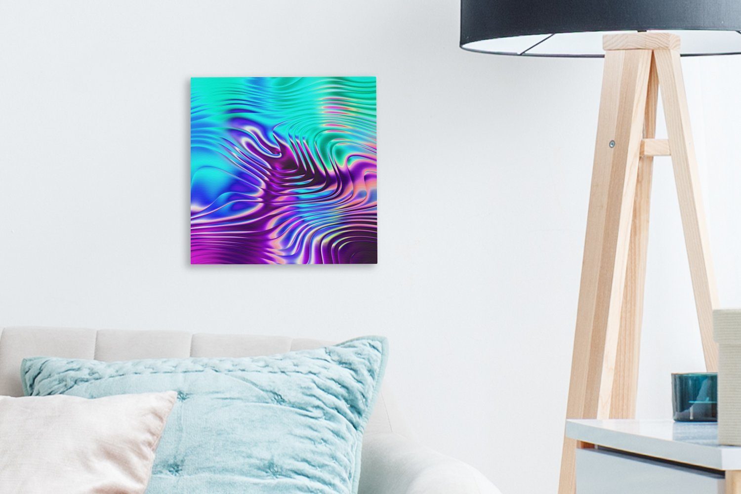 Psychedelisch, Schlafzimmer St), Golf - - OneMillionCanvasses® Wohnzimmer (1 Bilder für Leinwand Leinwandbild Kunst