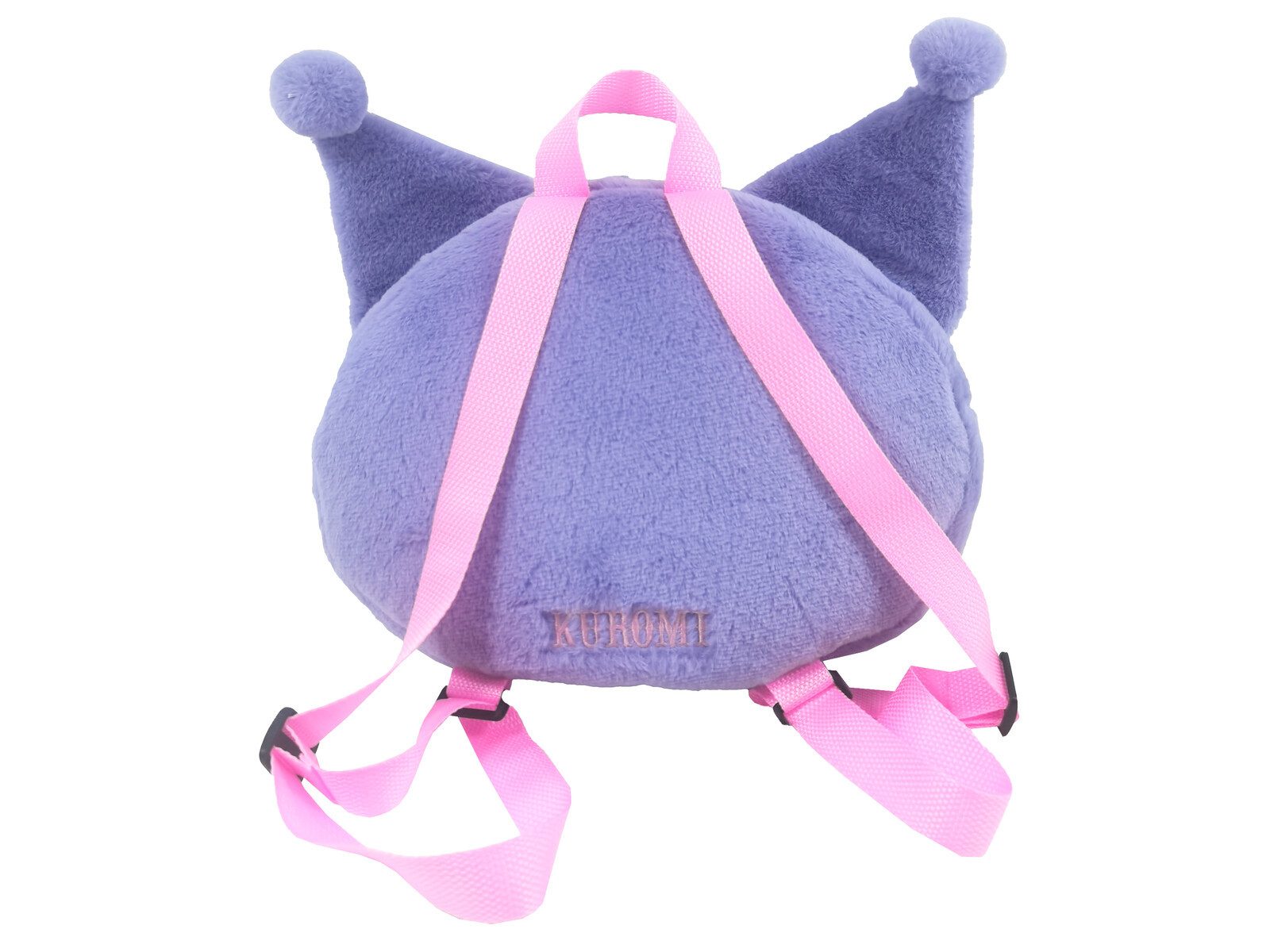 Hello Kitty Kinderrucksack - Kuromi Plüschrucksack Kuschelig mit Reißverschluss (1-tlg)