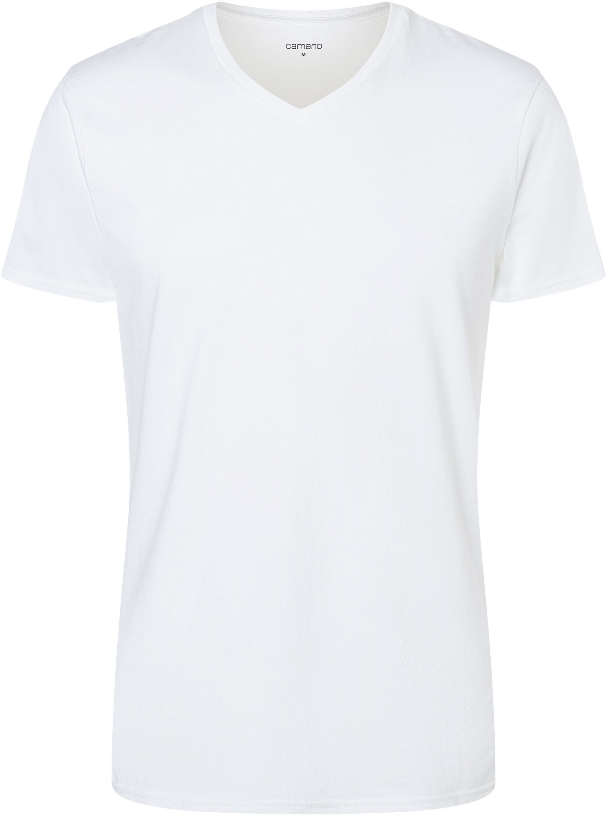 Camano T-Shirt comfort (2er Pack) mit V-Ausschnitt