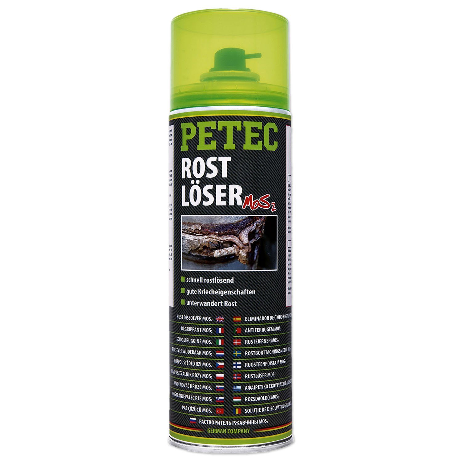Petec PETEC Rostlöser Spray MoS2 500ml Rostentferner