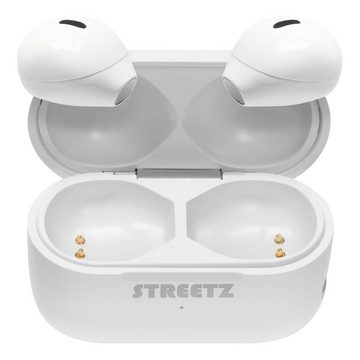 STREETZ TWS Mini Bluetooth In-Ear Kopfhörer Li-Ion-Akku Kopfhörer (integriertes Mikrofon, keine, Bluetooth, inkl. 5 Jahre Herstellergarantie)