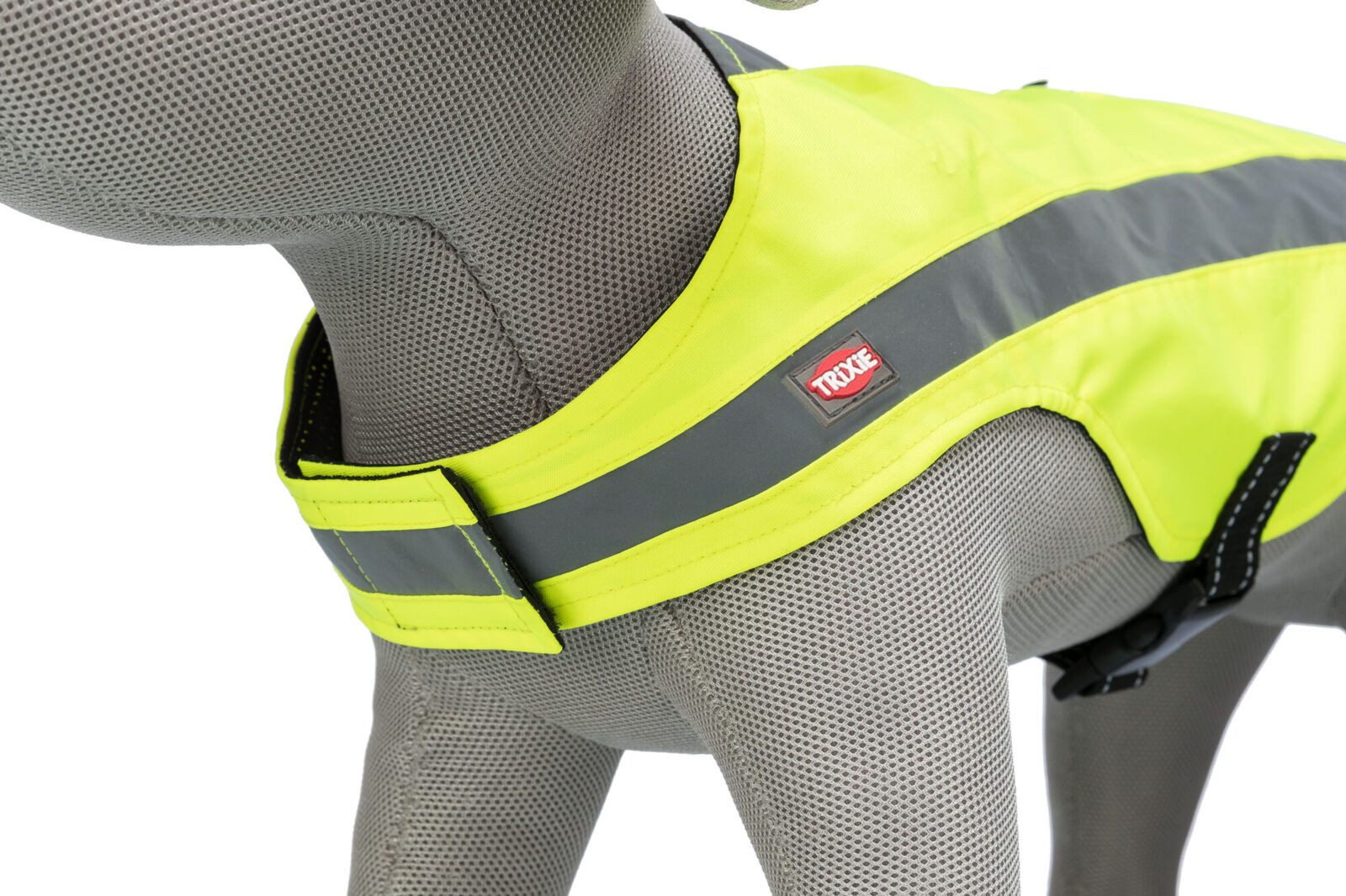 TRIXIE Hundewarnweste Sicherheitsweste - neongelb - 25 cm