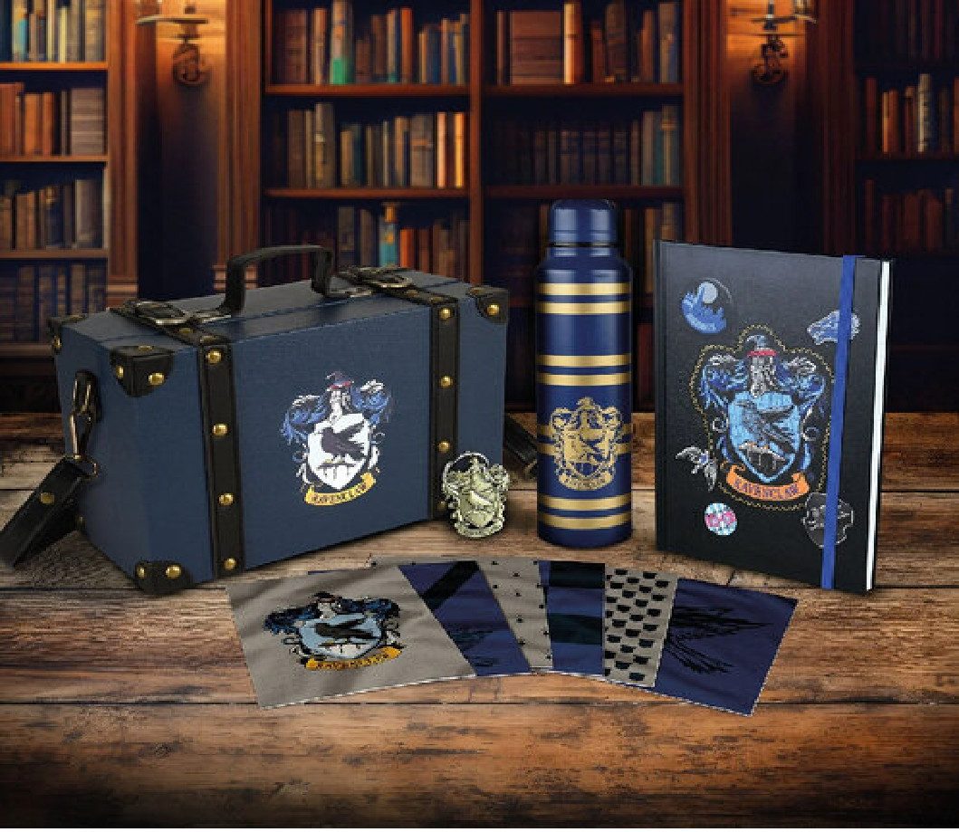 The Noble Collection Geschenkbox Harry Potter Premium Gift Set Geschenk Set Koffer Ravenclaw (1 St)