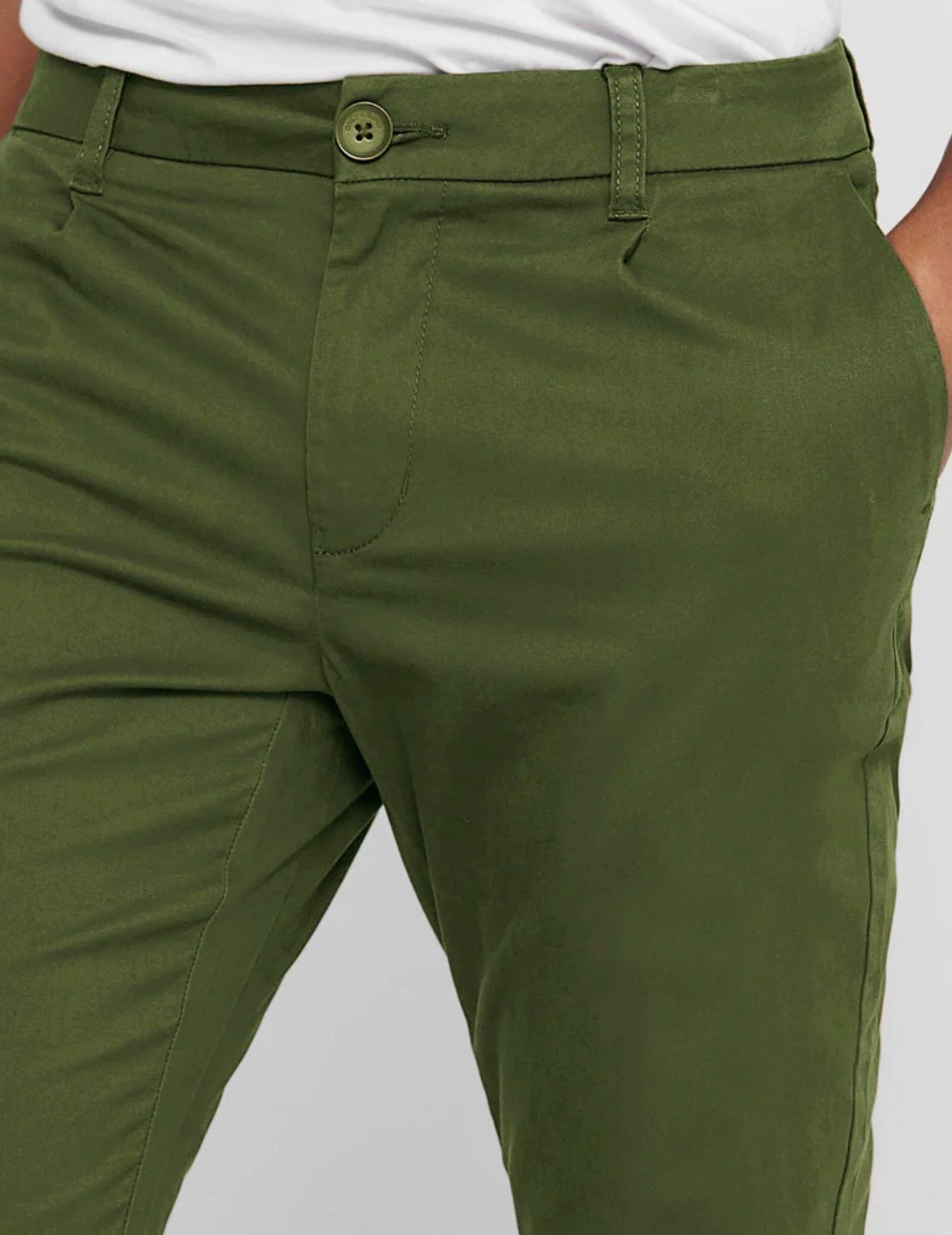 Keskin Collection Chinohose Hose Herren Business Chino Chinohose Slimfit Slim Unifarbe
