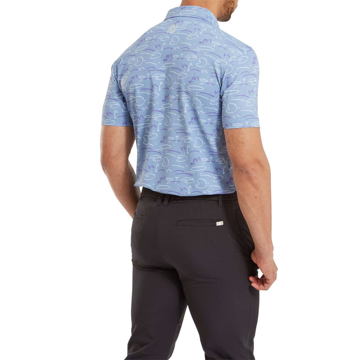 FOOTJOY Poloshirt FootJoy Polo Golf Course Grau-Gemustert Herren S