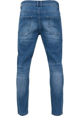 URBAN CLASSICS Bequeme Jeans Urban Classics Herren Skinny Ripped Stretch Denim Pants (1-tlg)