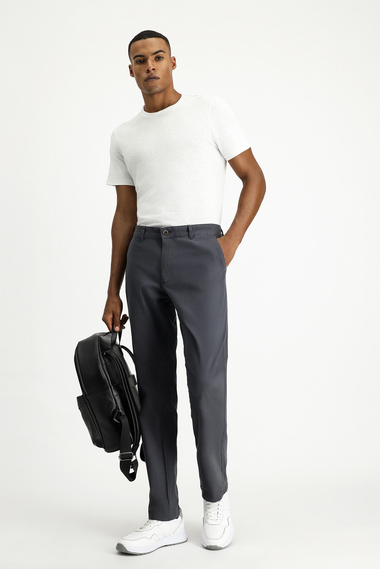 KIGILI Chinohose Regular Fit Chino-Herrenhose mit günstig online kaufen