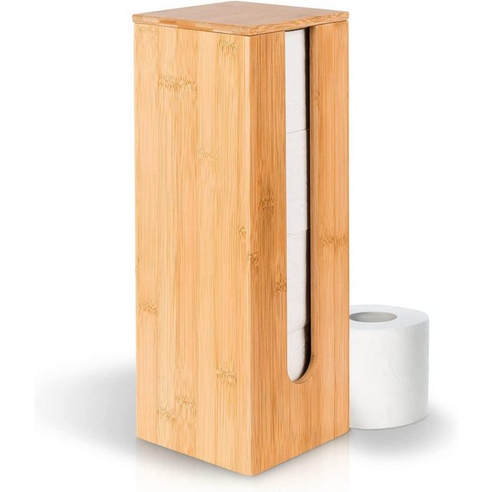 HEIMWERT Toilettenpapierhalter WC Papier Aufbewahrung Toilettenpapier für 4 Ersatzrollen