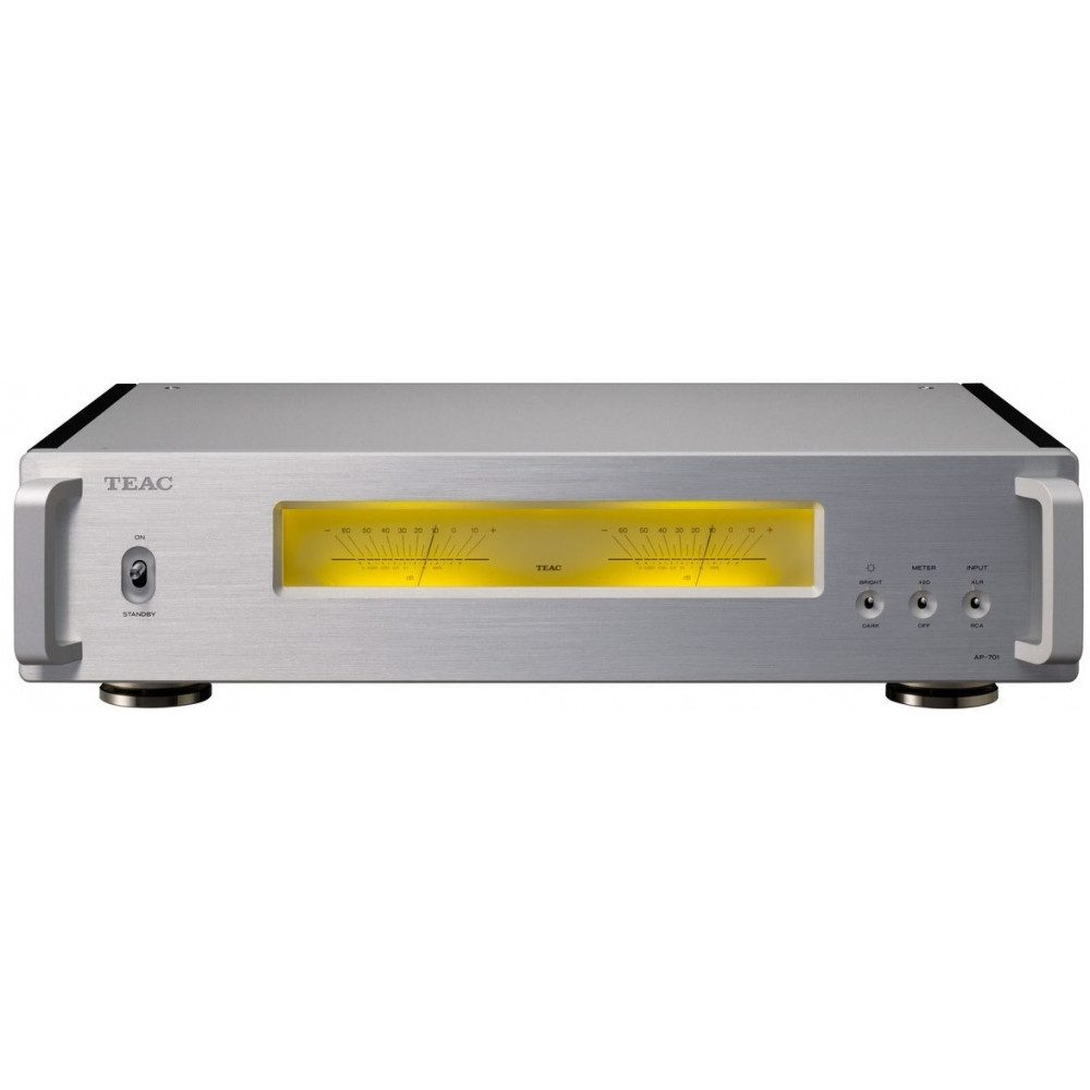 TEAC Teac AP-701-S Stereo-Endstufe silber - HiFi-Verstärker. Endverstärker (Dual-Mono-Design)
