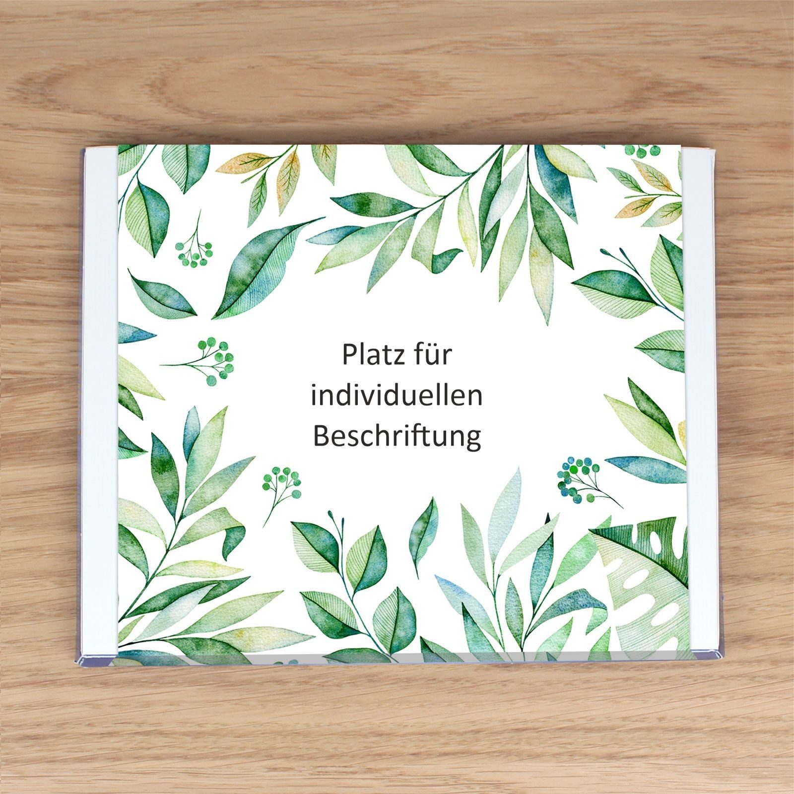 nikima Packpapier AUFKLEBER SET - Merci Danke Floral Abschiedsgeschenk Kita Erzieher