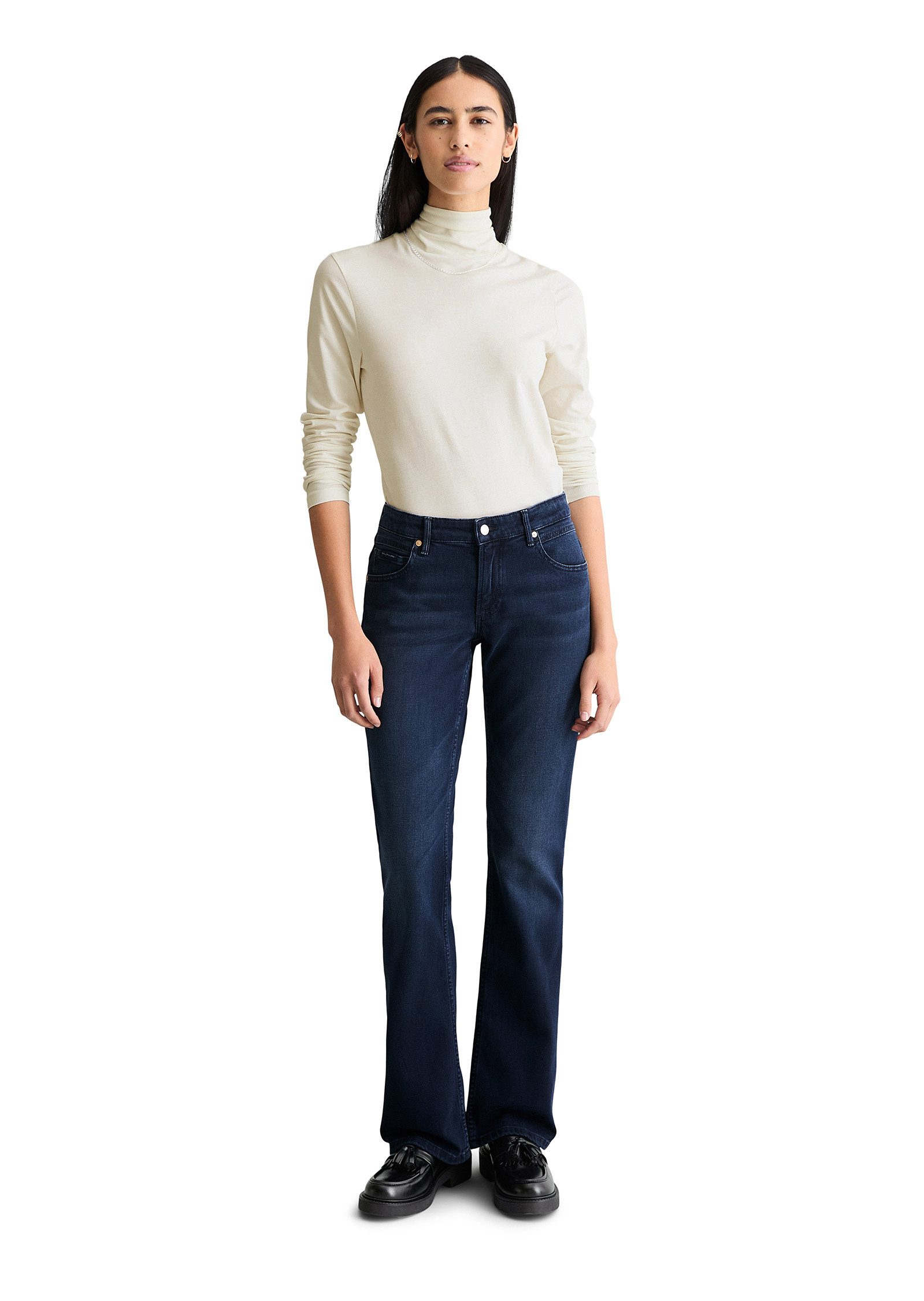 Marc O'Polo DENIM Bootcut-Jeans aus Organic-Cotton-Stretch