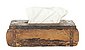 Markenwarenshop-Style Holzkiste »Ziegelform Holz Tissuebox Braun ca.31x15cm Kosmetiktuch-Box Taschentuch Braun ca.31x15cm Kosmetiktuch-Box Taschentuch«, alt Holz, Bild 1