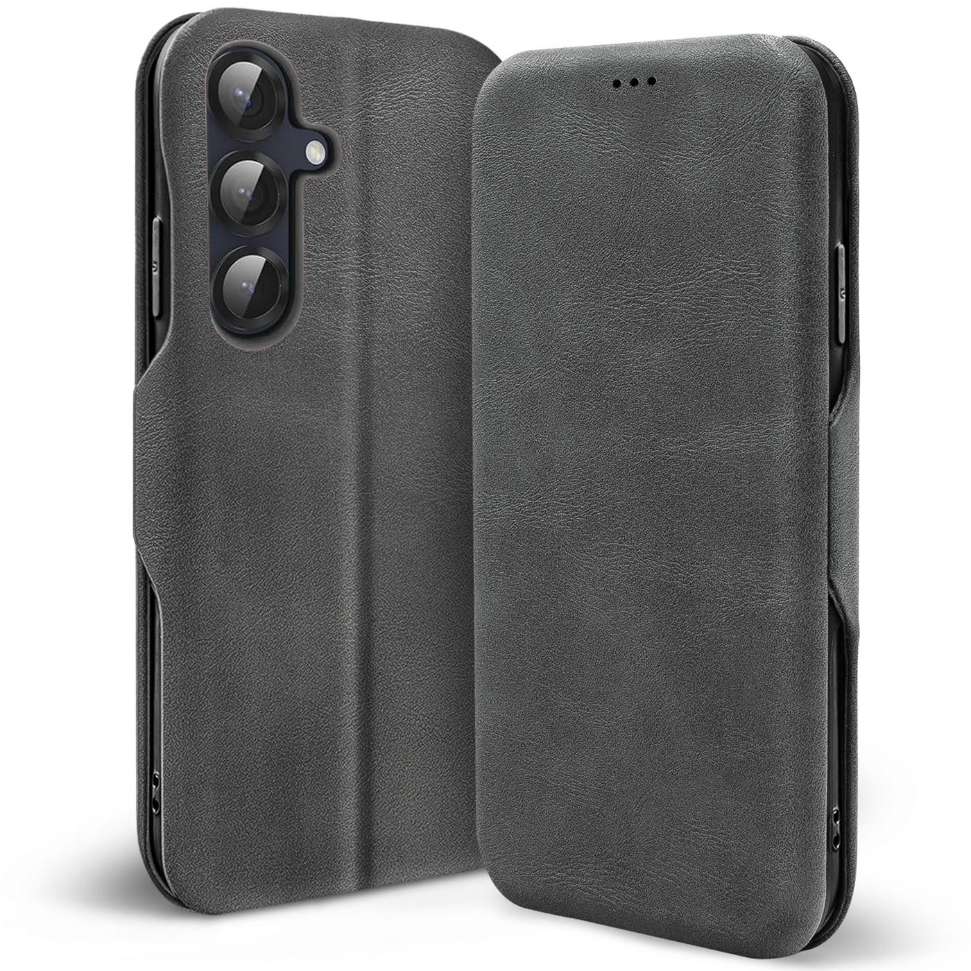 CoolGadget Handyhülle Business Premium Hülle Für Samsung Galaxy S26 6,3 Zoll, Handy Tasche mit Kartenfach für Samsung S26 5G Schutzhülle