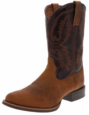 Ariat SPORT STRATTEN Braun Cowboystiefel Herren Westernreitstiefel