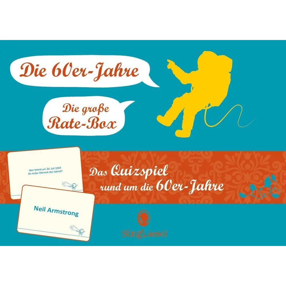 Spiel Das 60er-Jahre-Quiz. Das große Quiz-Spiel für Senioren rund um die...