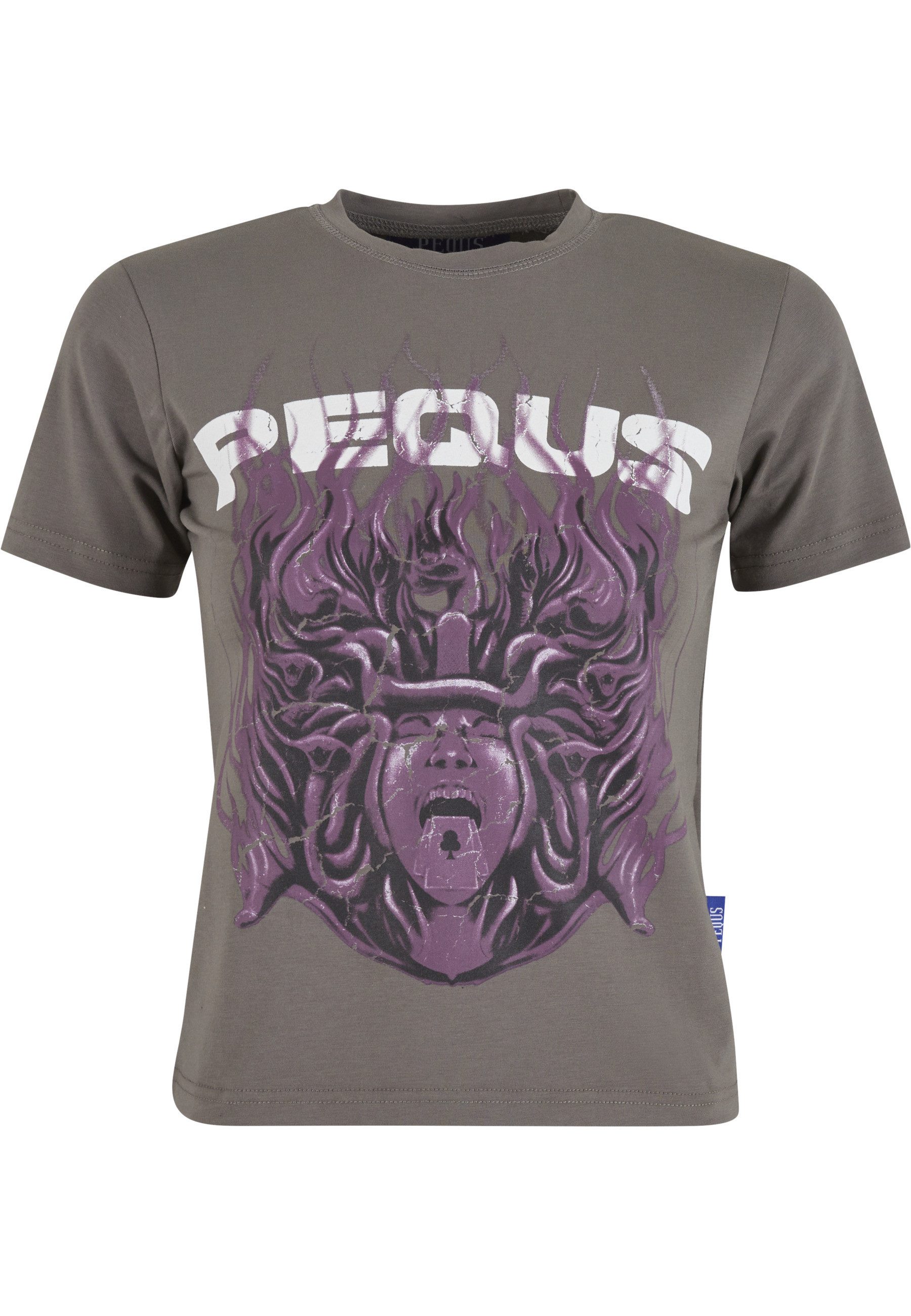 PEQUS T-Shirt PEQUS PEQUS Fitted Medusa Graphic T-shirt (1-tlg)