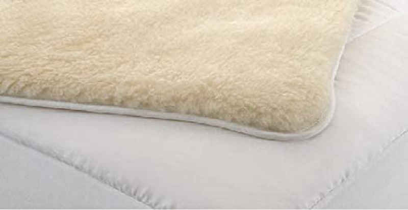 Matratzenschoner Merino Matratzenauflage aus Wolle und Baumwolle Welt der Träume, 4 elastische Eckbänder
