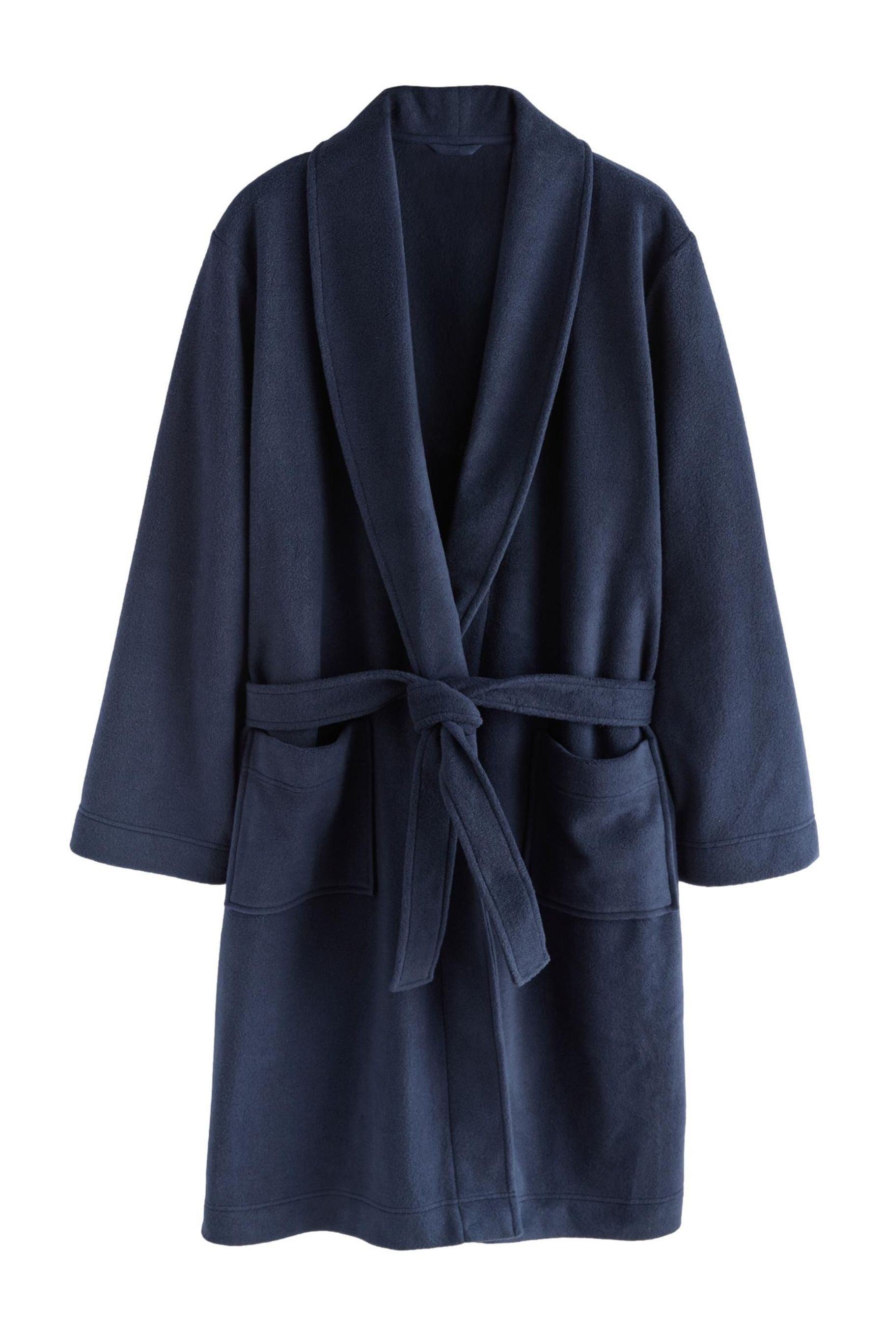 Herrenbademantel Bademantel aus Fleece