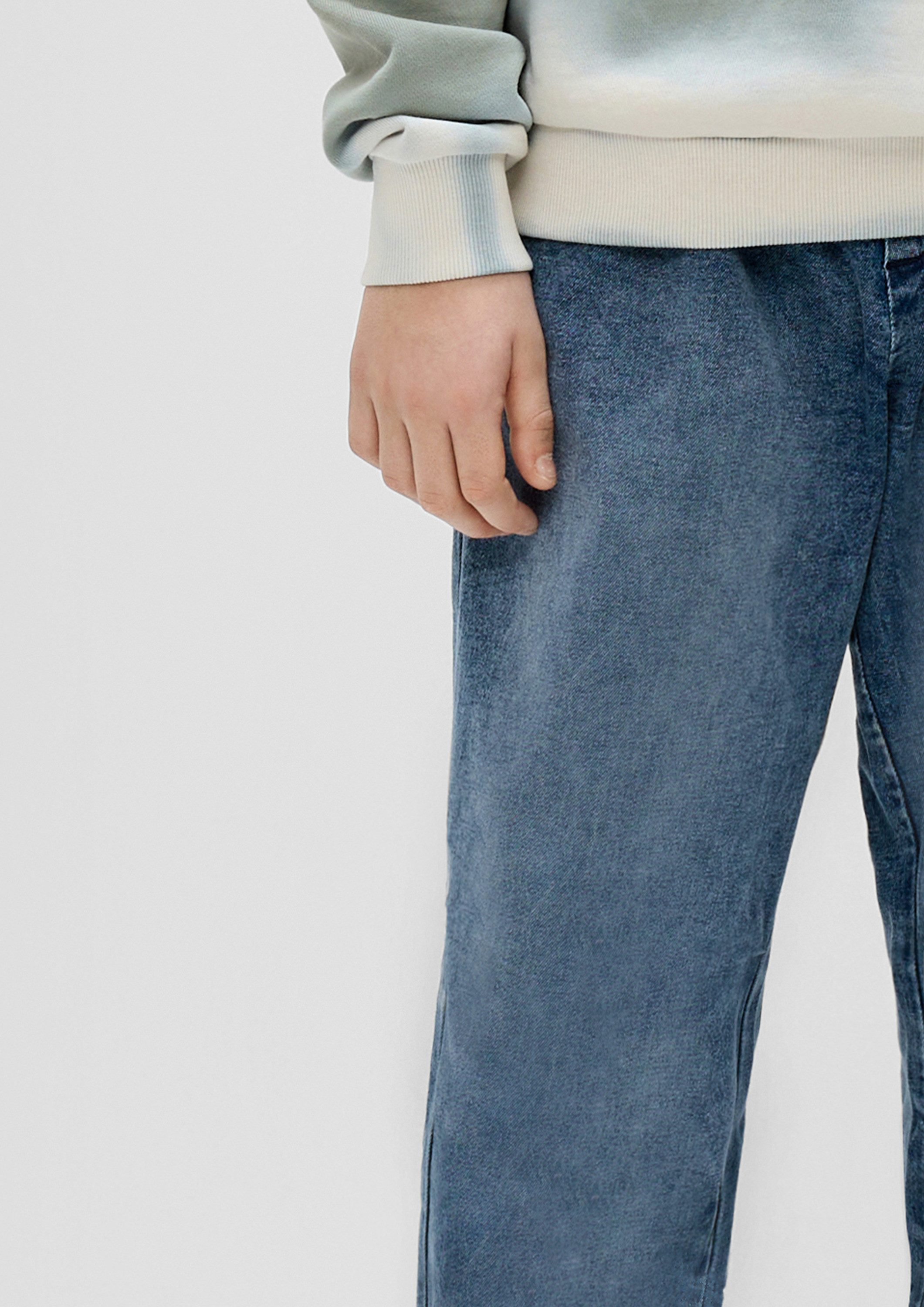 s.Oliver Weite Jeans Jeans-Hose BAGGY Baggy-Jeans / Relaxed Fit / Mid Rise / Wide Leg