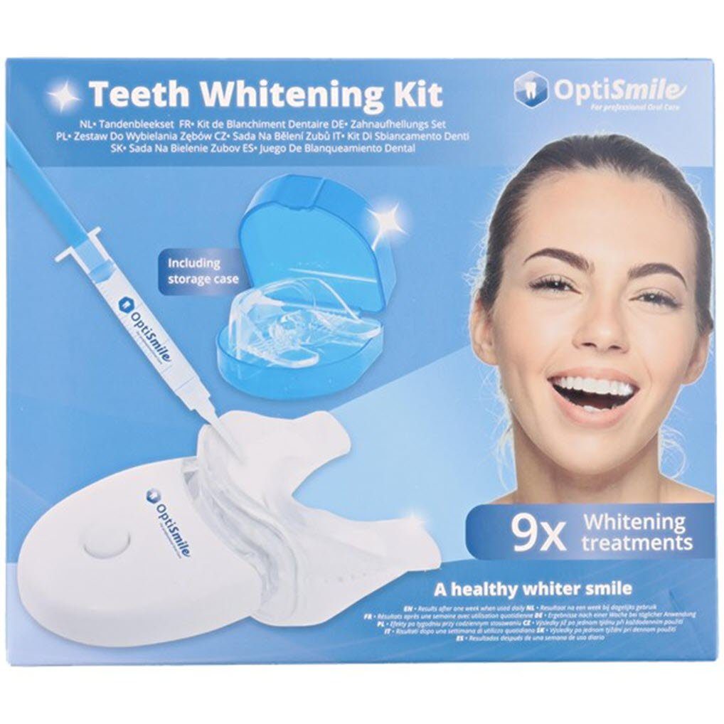 Spectrum Zahnbleaching-Kit Optismile Zahnbleichset, Aufhellung