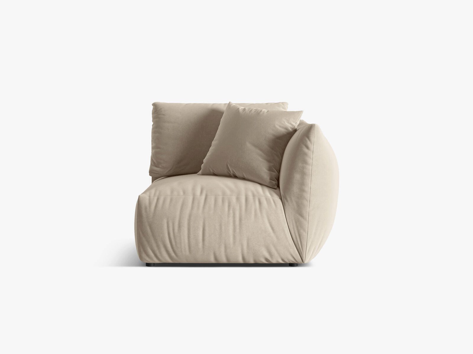 Micadoni Sofa-Eckelement Chris, 1-Sitzer, 110 cm breit