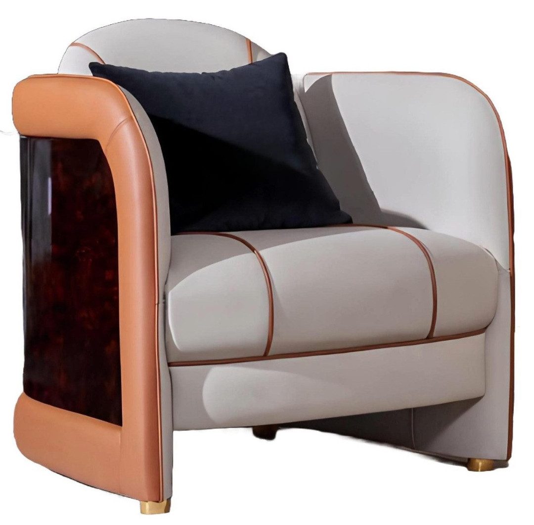 Xlmoebel Loungesessel Neuer Sessel für Entspannung und Geselligkeit in Ihrem Wohnzimmer (1-St., Sessel), Hergestellt in Europa