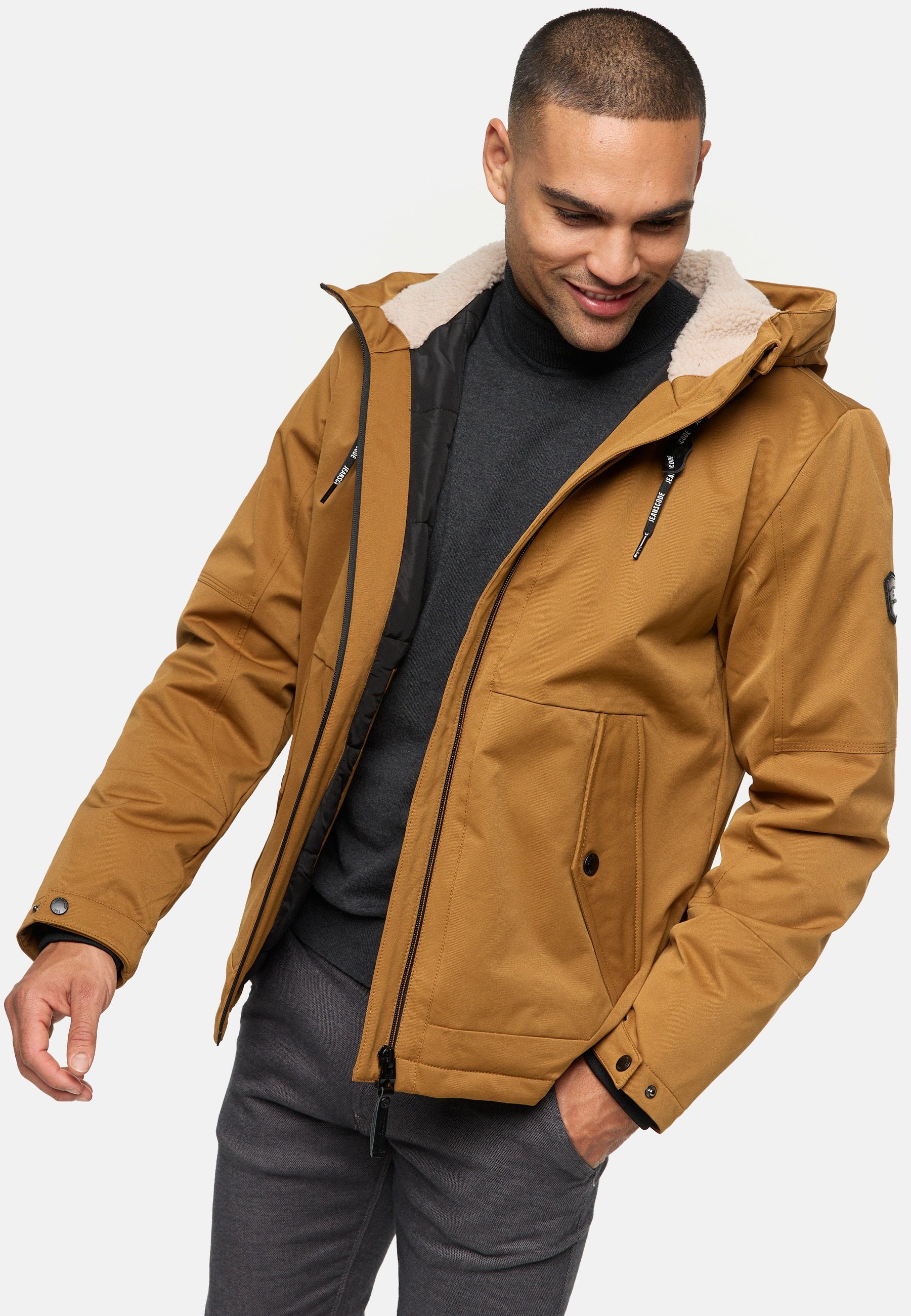 Indicode Winterjacke Herren INKylian Jacke Winter Herrenjacke