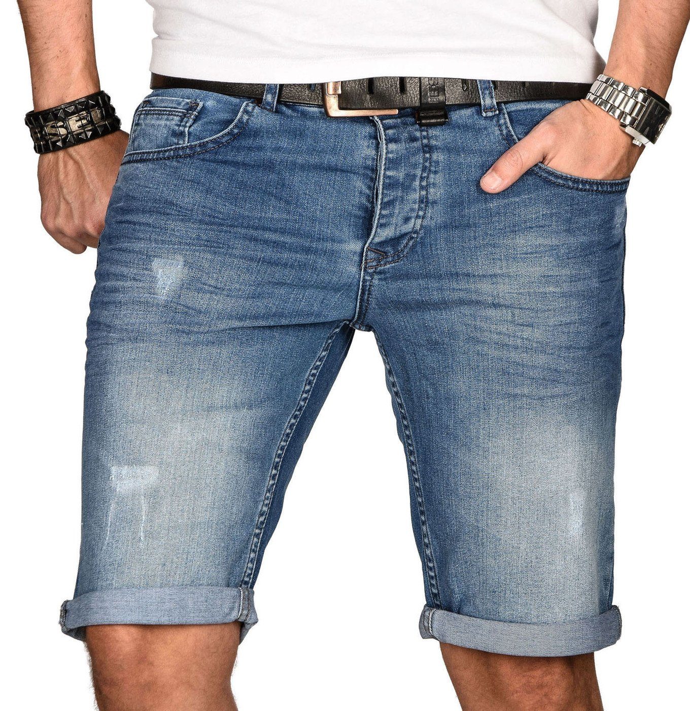 Alessandro Salvarini Shorts ASCesare Stretch mit günstig online kaufen