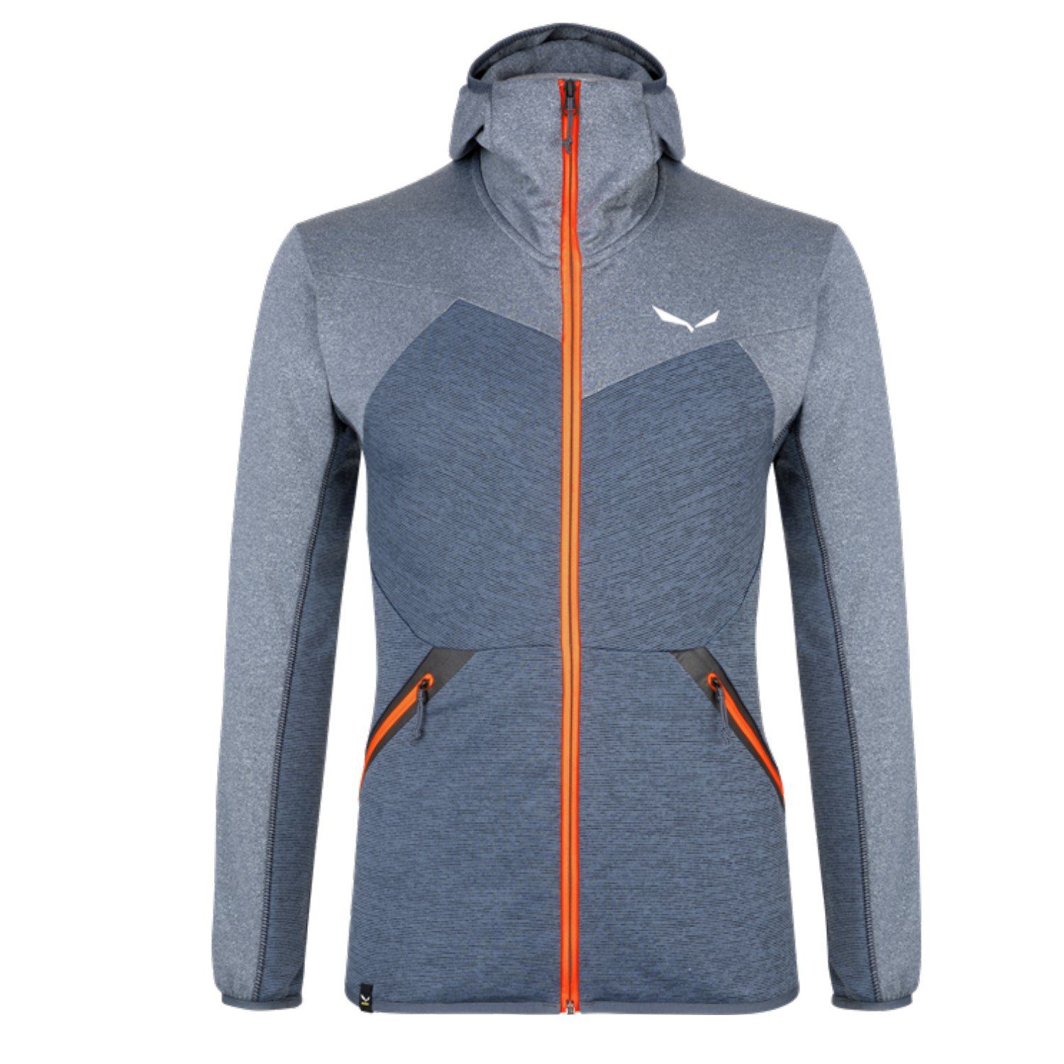 Funktionsjacke Melange Midlayer Fleecejacke