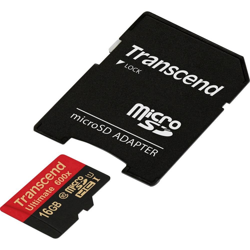microSDHC-Karte 16GB Class 10 UHS-I Speicherkarte