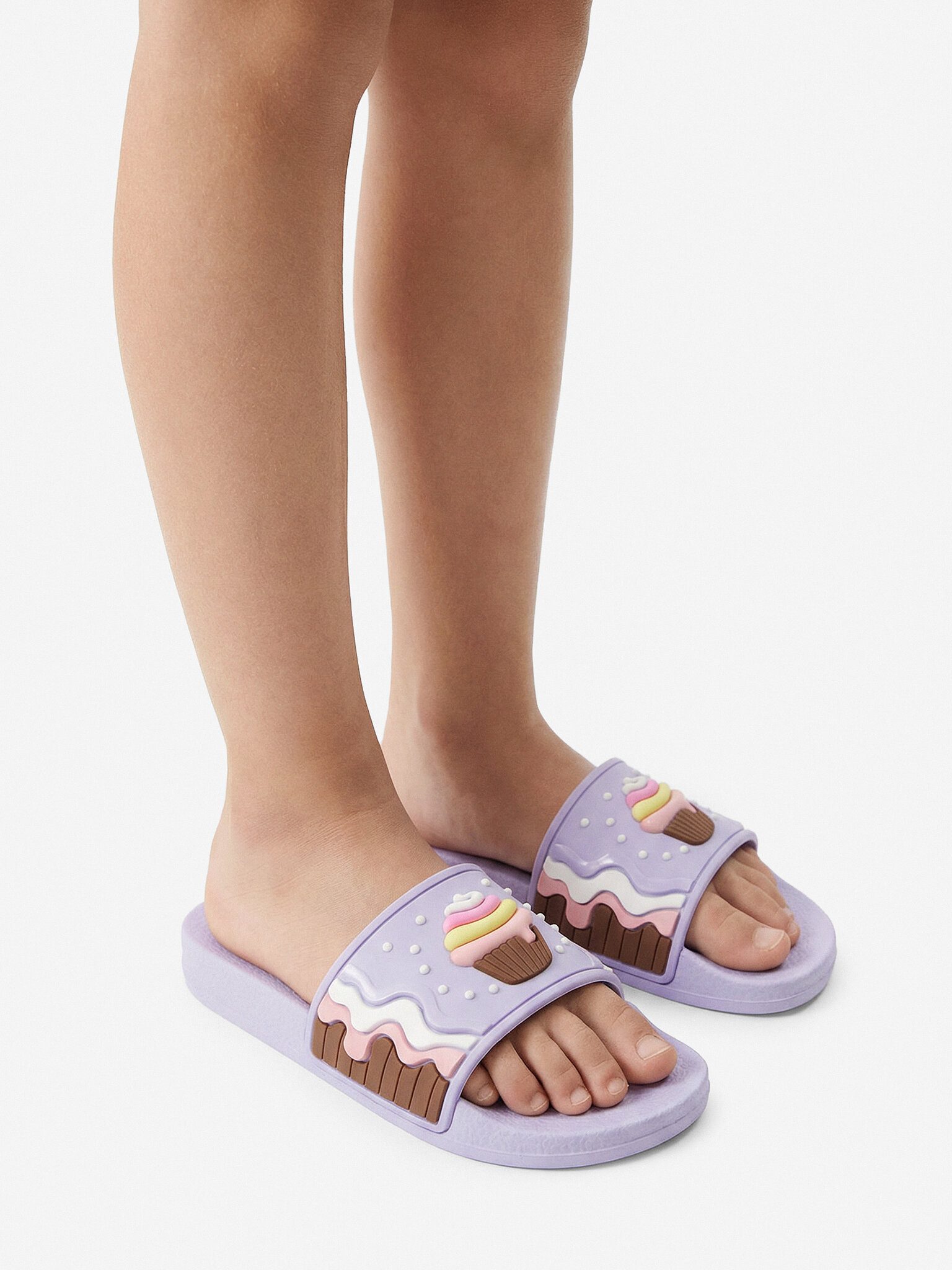 DeeZee Deezee Flip-Flops Mädchen Lila DeeZee-CEO P4047028DZ Lila Badepantolette