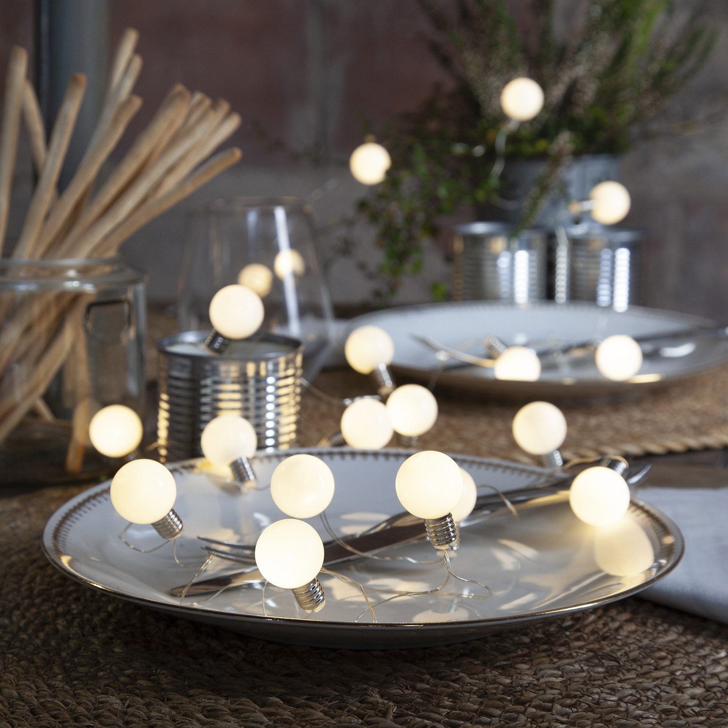 STAR TRADING LED-Lichterkette Mini Glow, Deko-Lichterkette,Mini Glow' mit B günstig online kaufen