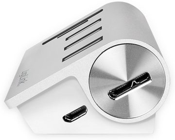 LogiLink LOGILINK USB-HUB CR0045, 3x USB-A, integrierter USB-Adapter