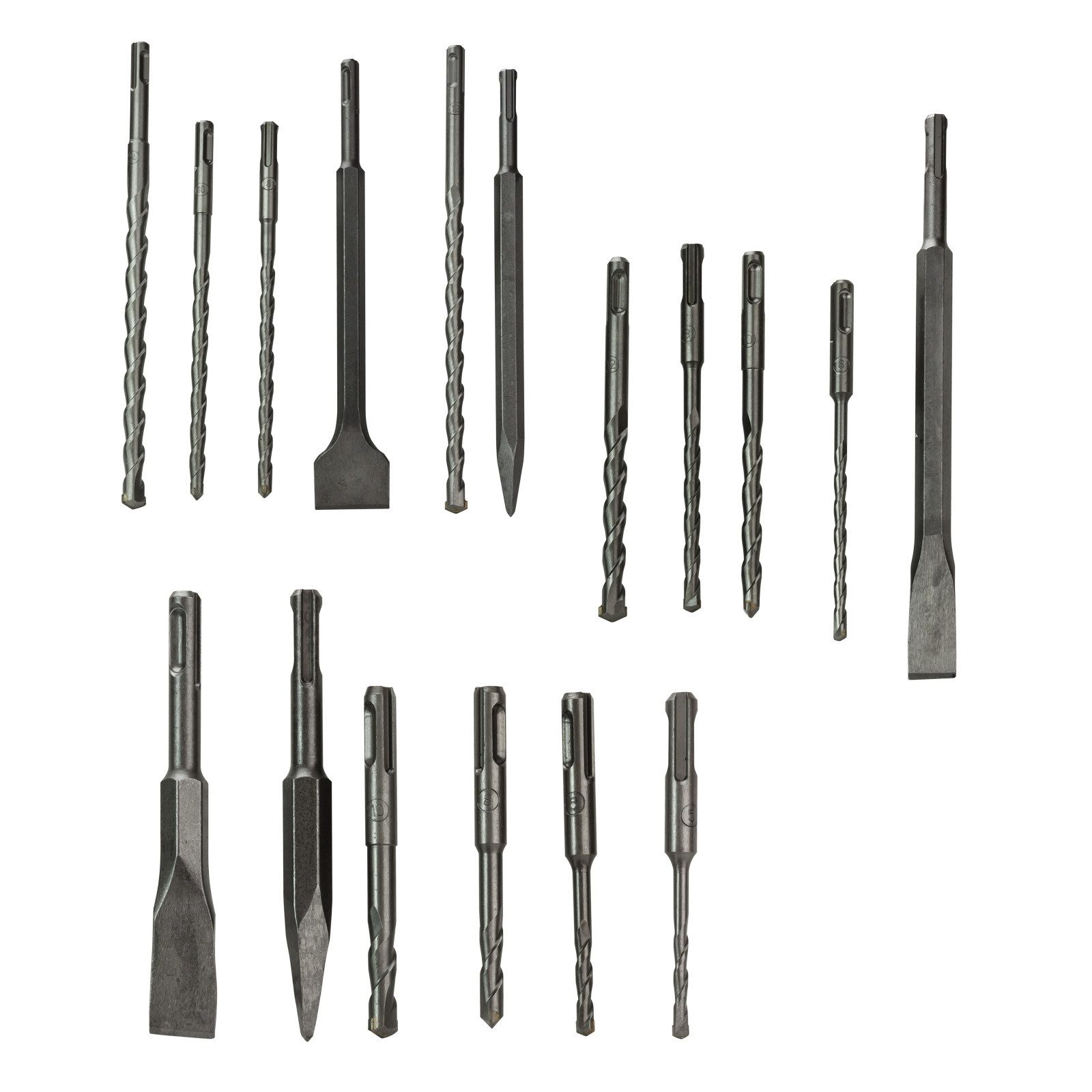 DEMA Bohrer- und Bitset SDS - Plus Bohrer- und Meißelset 17 tlg., 17-St. günstig online kaufen