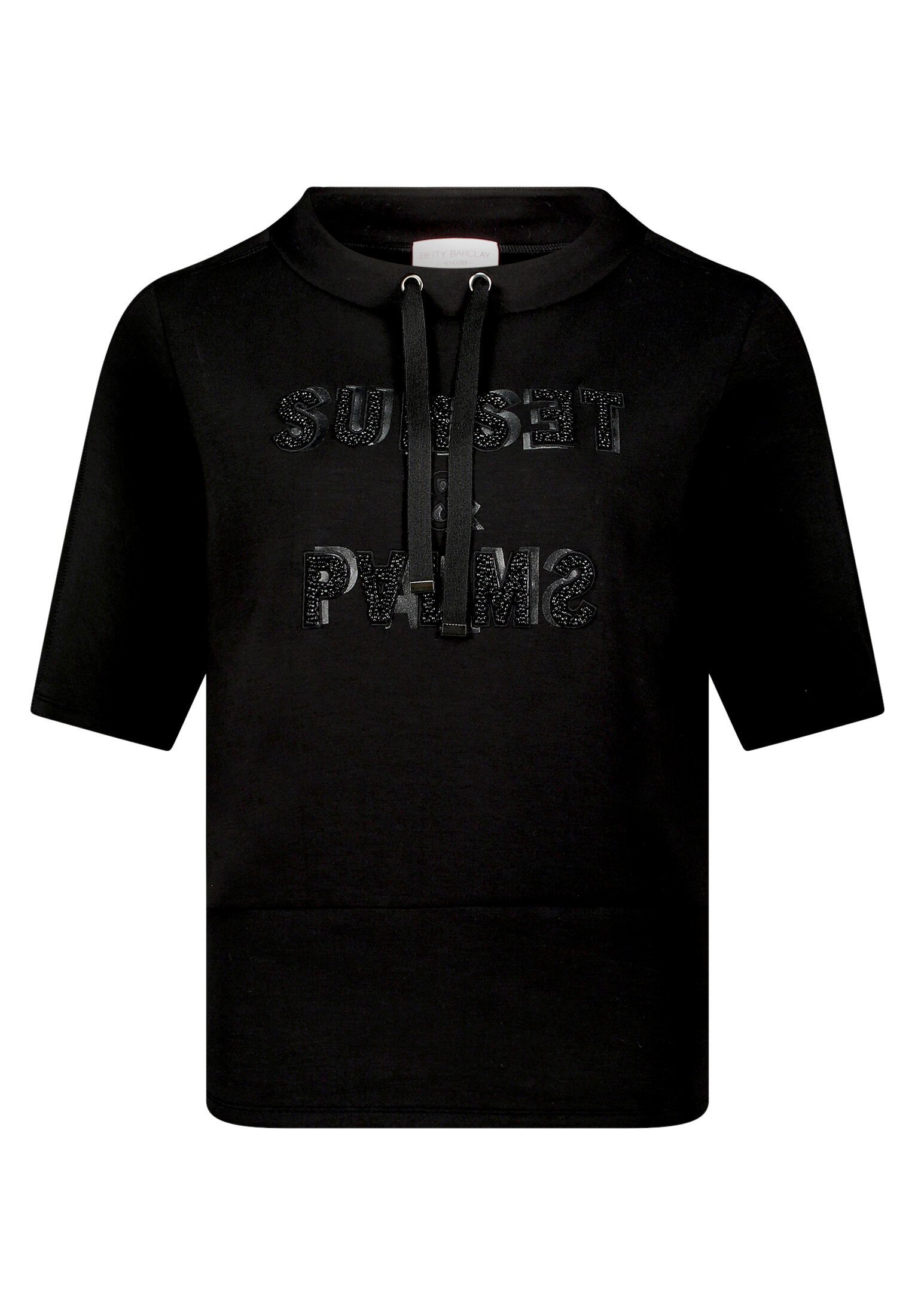 Betty Barclay Kurzarmshirt Damen mit Stehkragen (1-tlg)