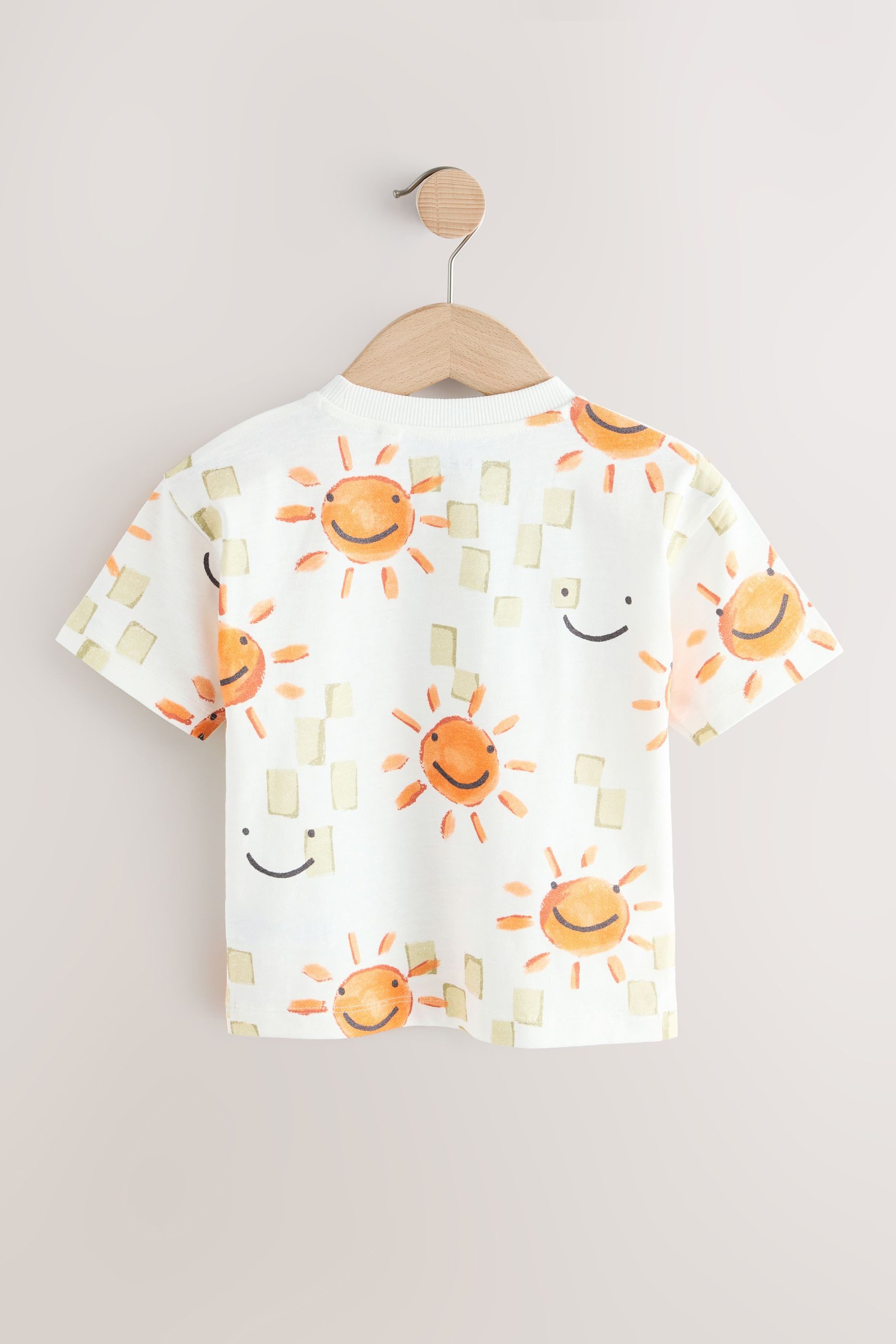 Next T-Shirt Kurzarm-T-Shirt mit durchgehendem Print günstig online kaufen