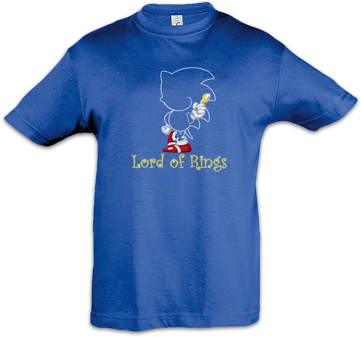Print-Shirt Ringlord Kinder T-Shirt Lord Gamer Of Herr Sonic The Der Game Freak